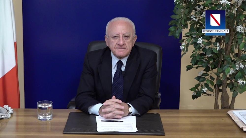 IL PRESIDENTE DE LUCA FA IL PUNTO DELLA SETTIMANA