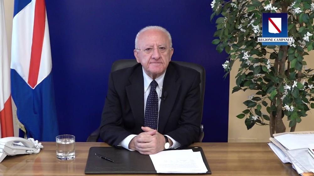 IL PRESIDENTE DE LUCA FA IL PUNTO DELLA SETTIMANA