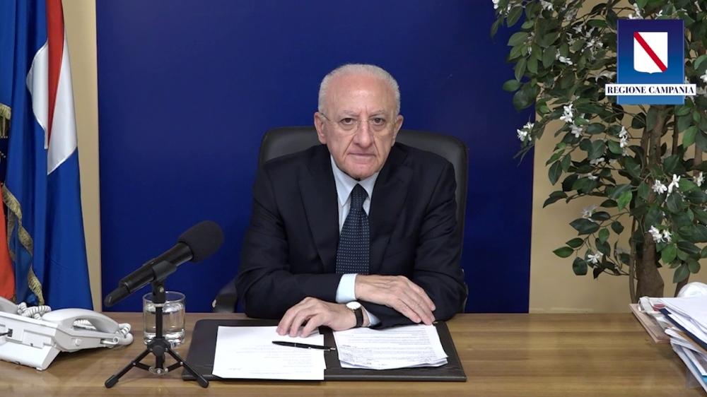 IL PRESIDENTE DE LUCA FA IL PUNTO DELLA SETTIMANA 