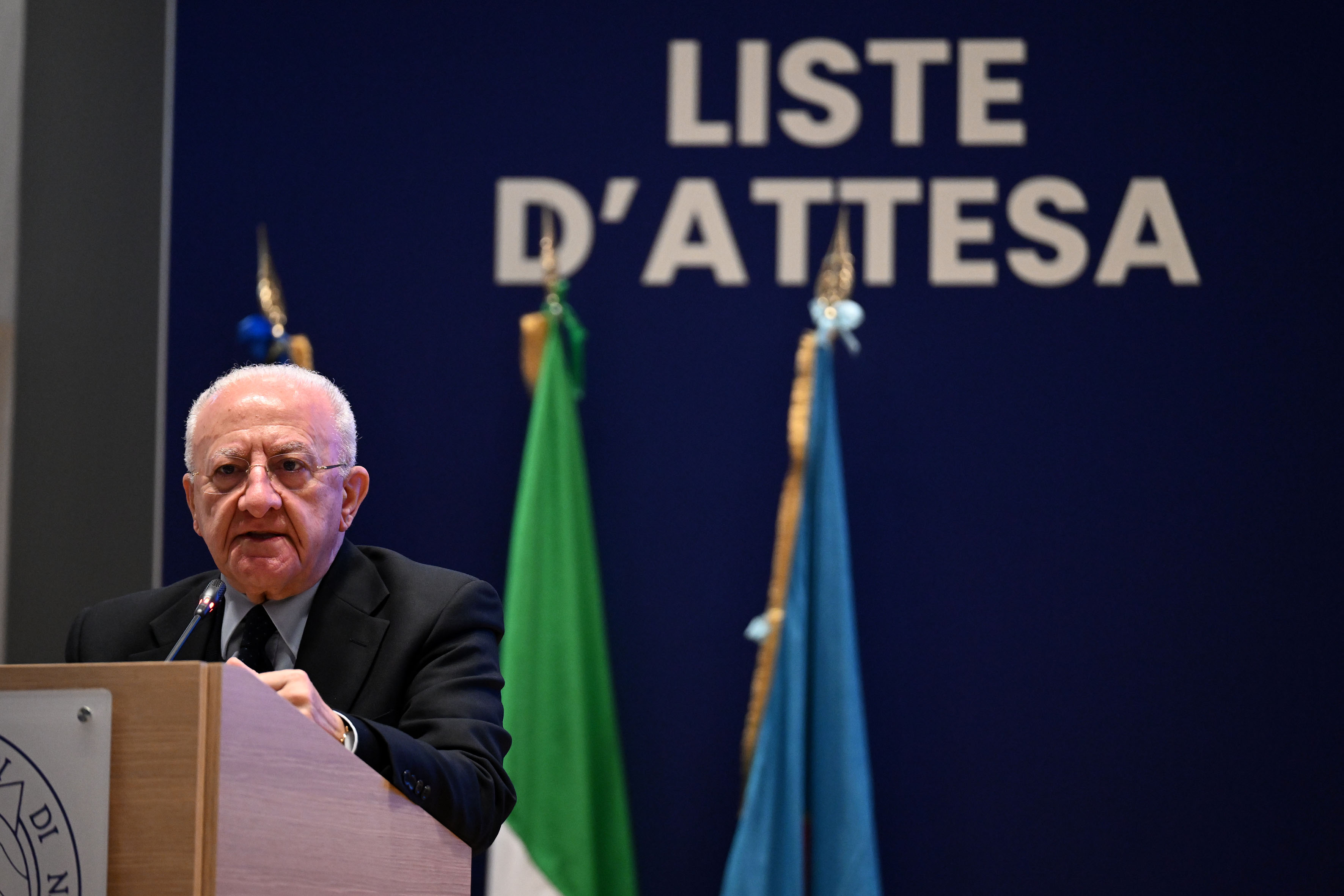 de luca liste d'attesa