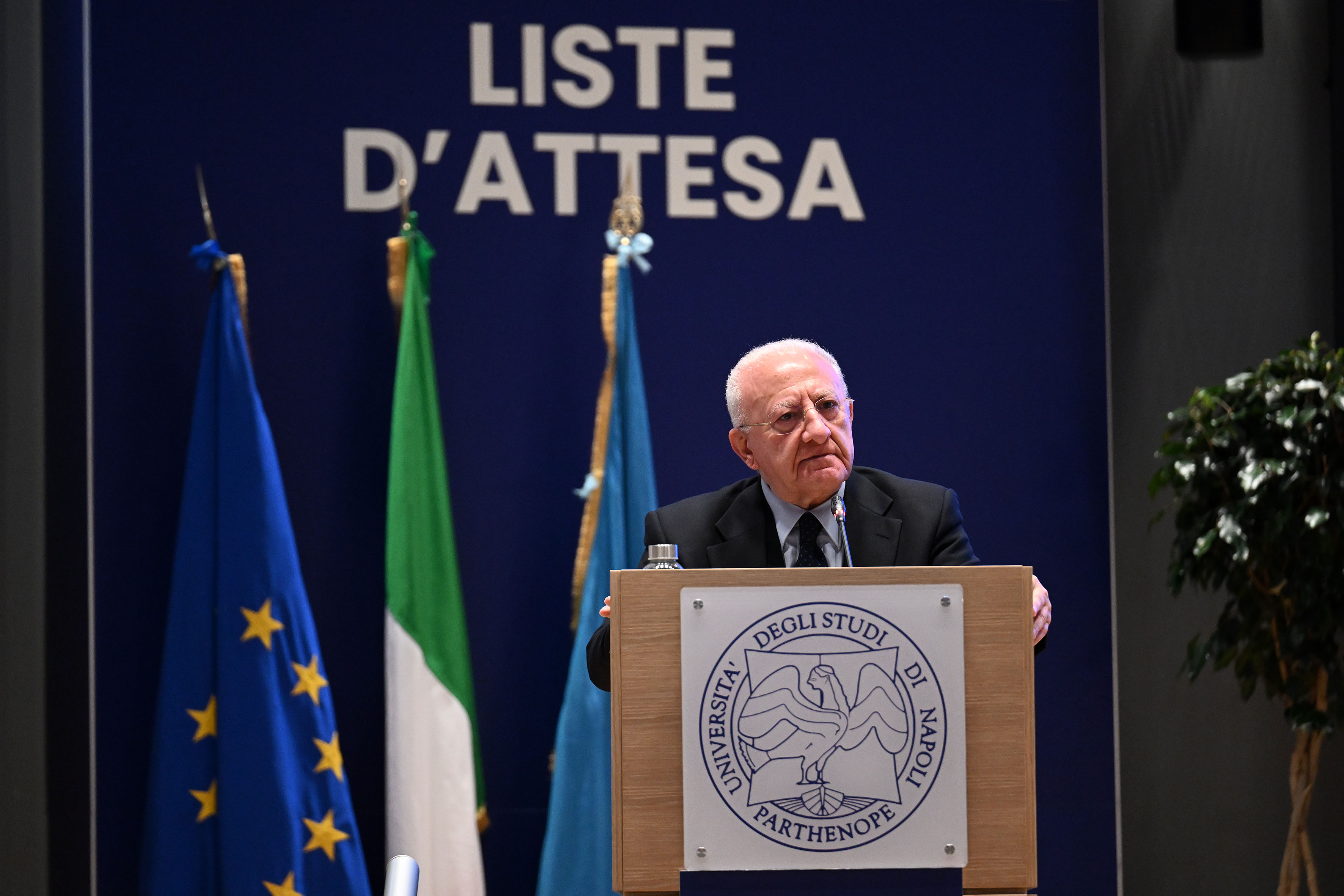 de luca liste d'attesa