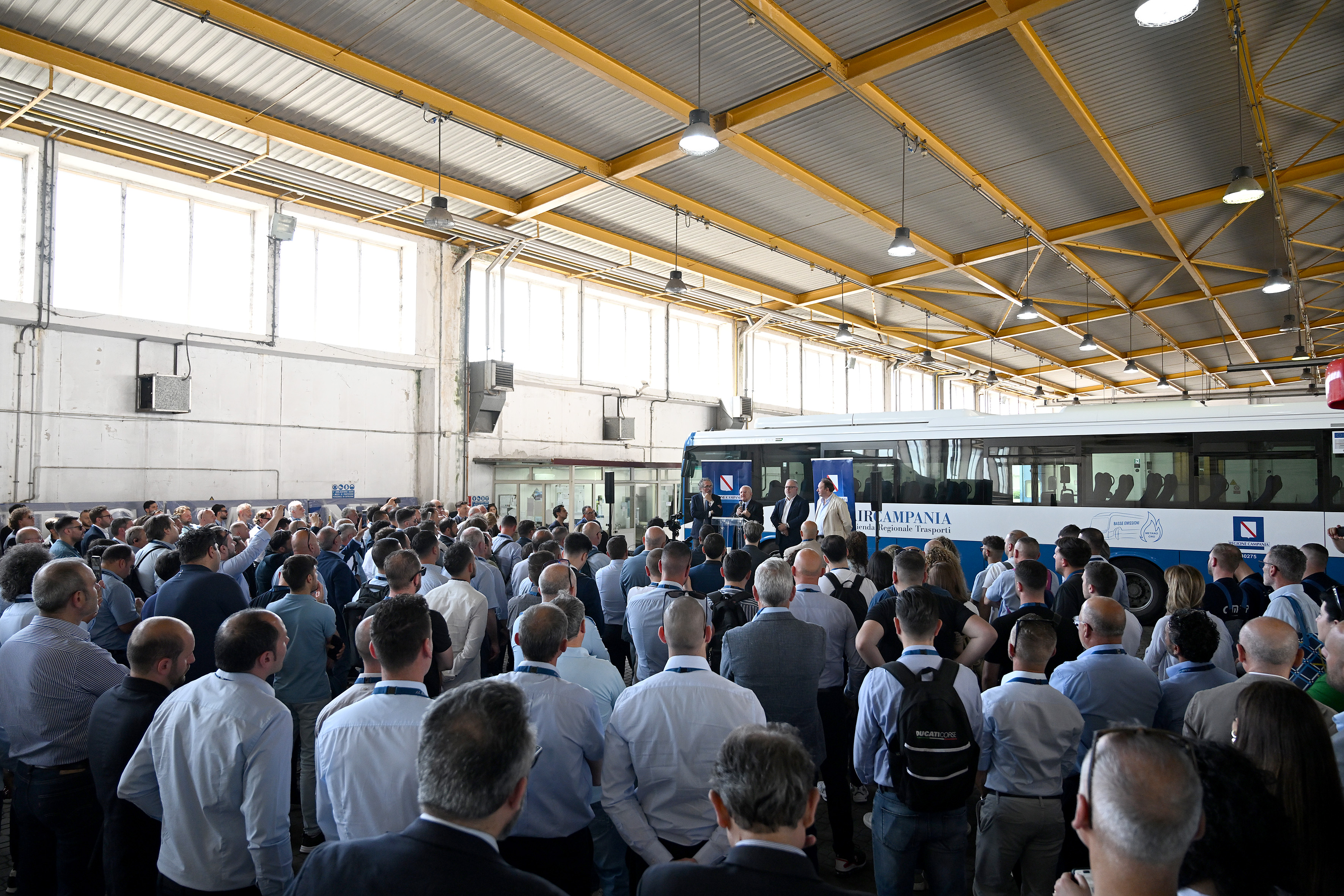 Incontro con i 156 nuovi assunti all'Air - Teverola (CE)