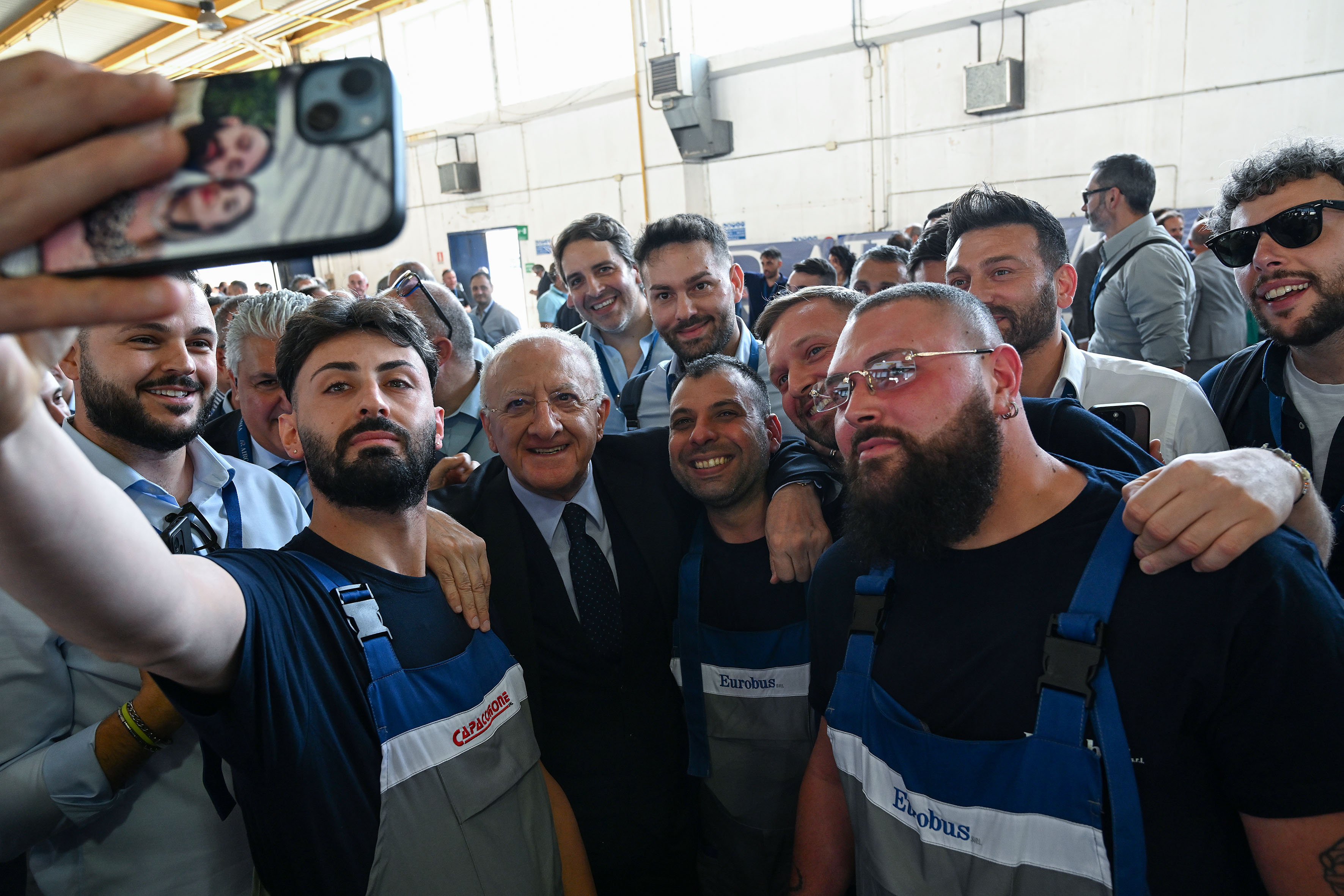Incontro con i 156 nuovi assunti all'Air - Teverola (CE)