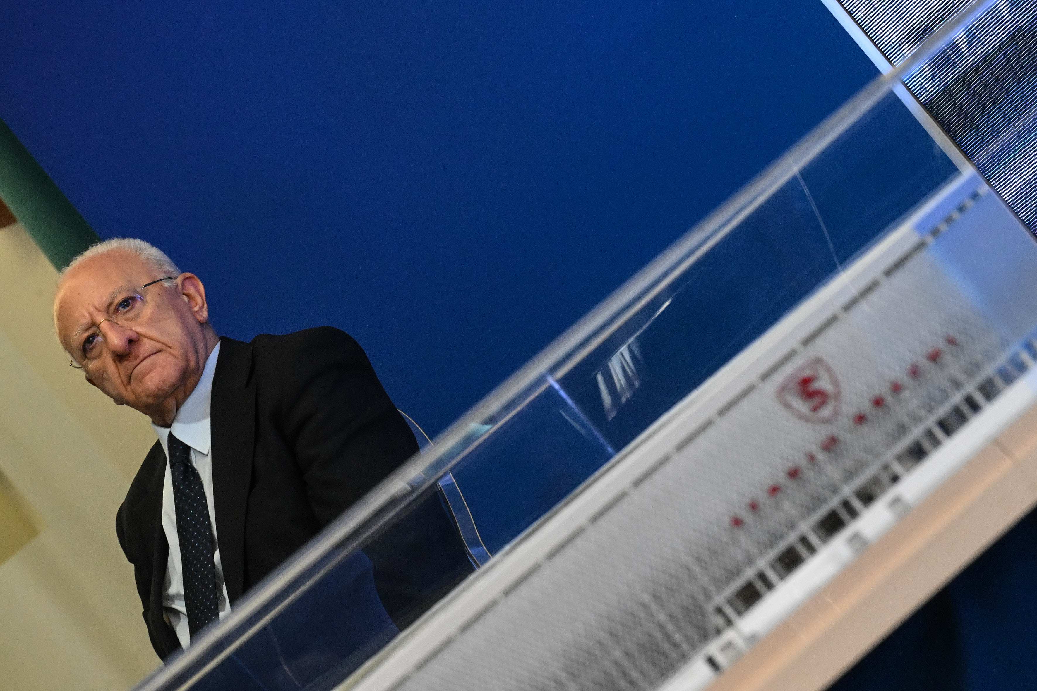 Conferenza stampa avvio lavori Stadio Arechi e Campo Volpe