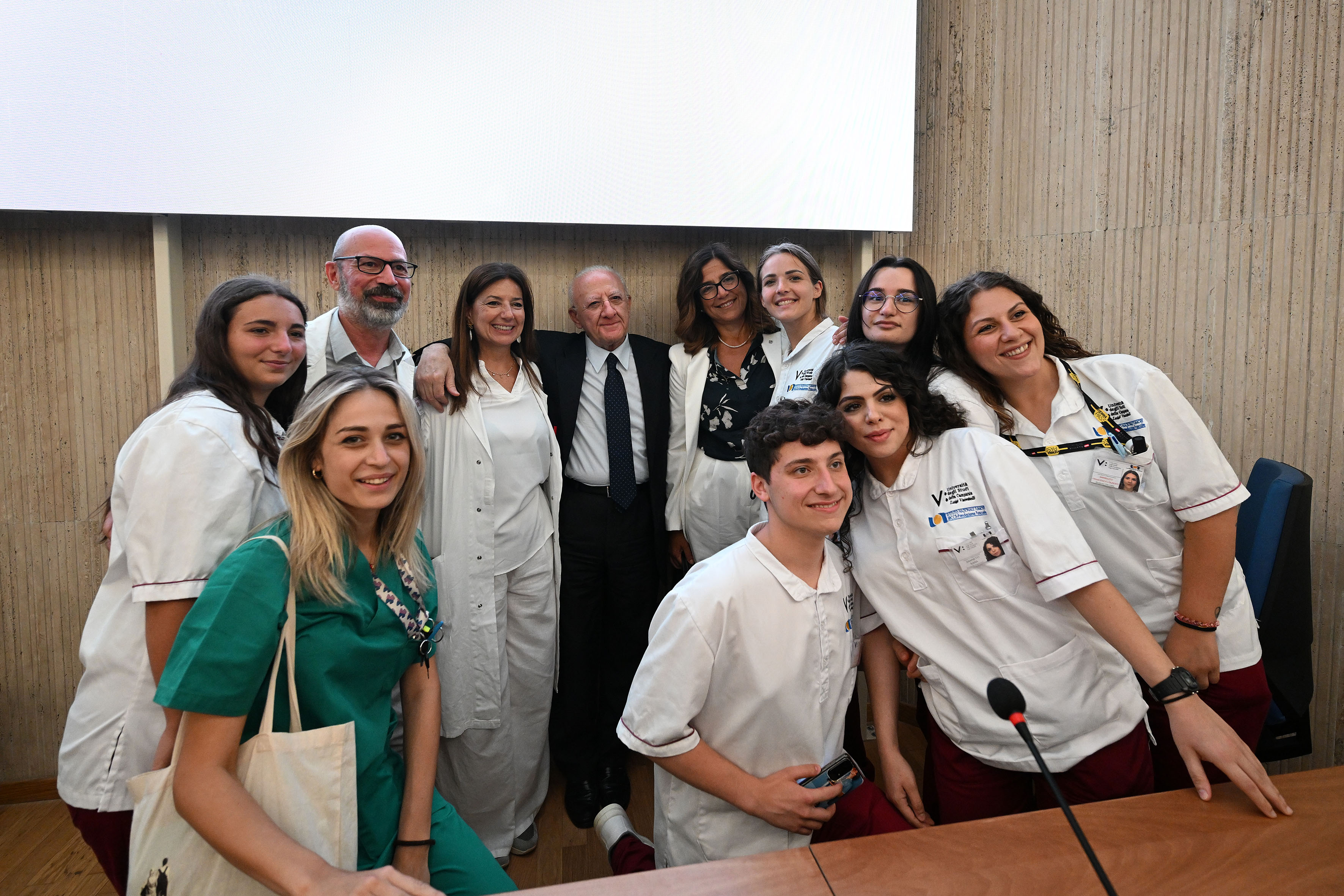 Inaugurazione reparto oncoematologia al Pascale di Napoli