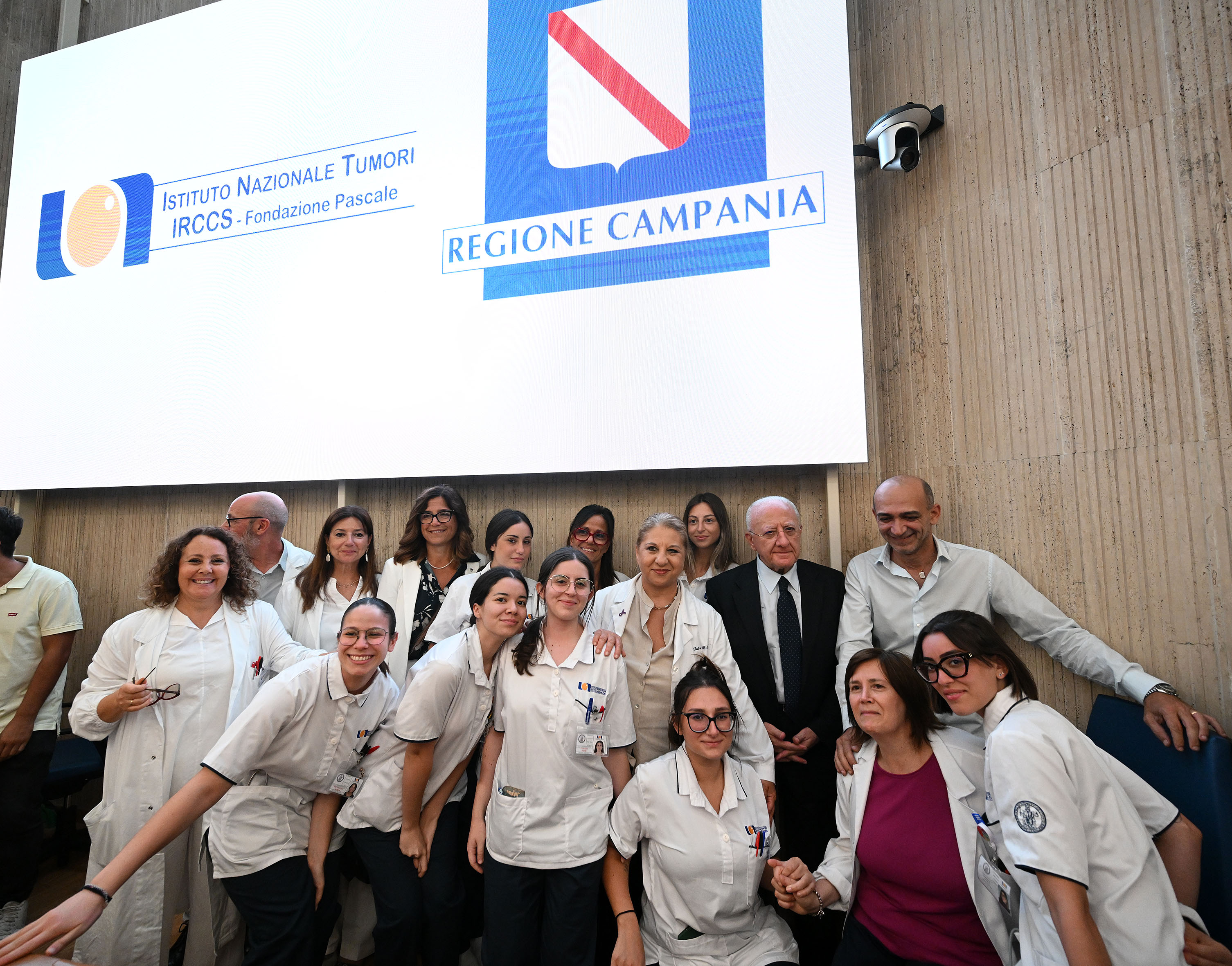 Inaugurazione reparto oncoematologia al Pascale di Napoli