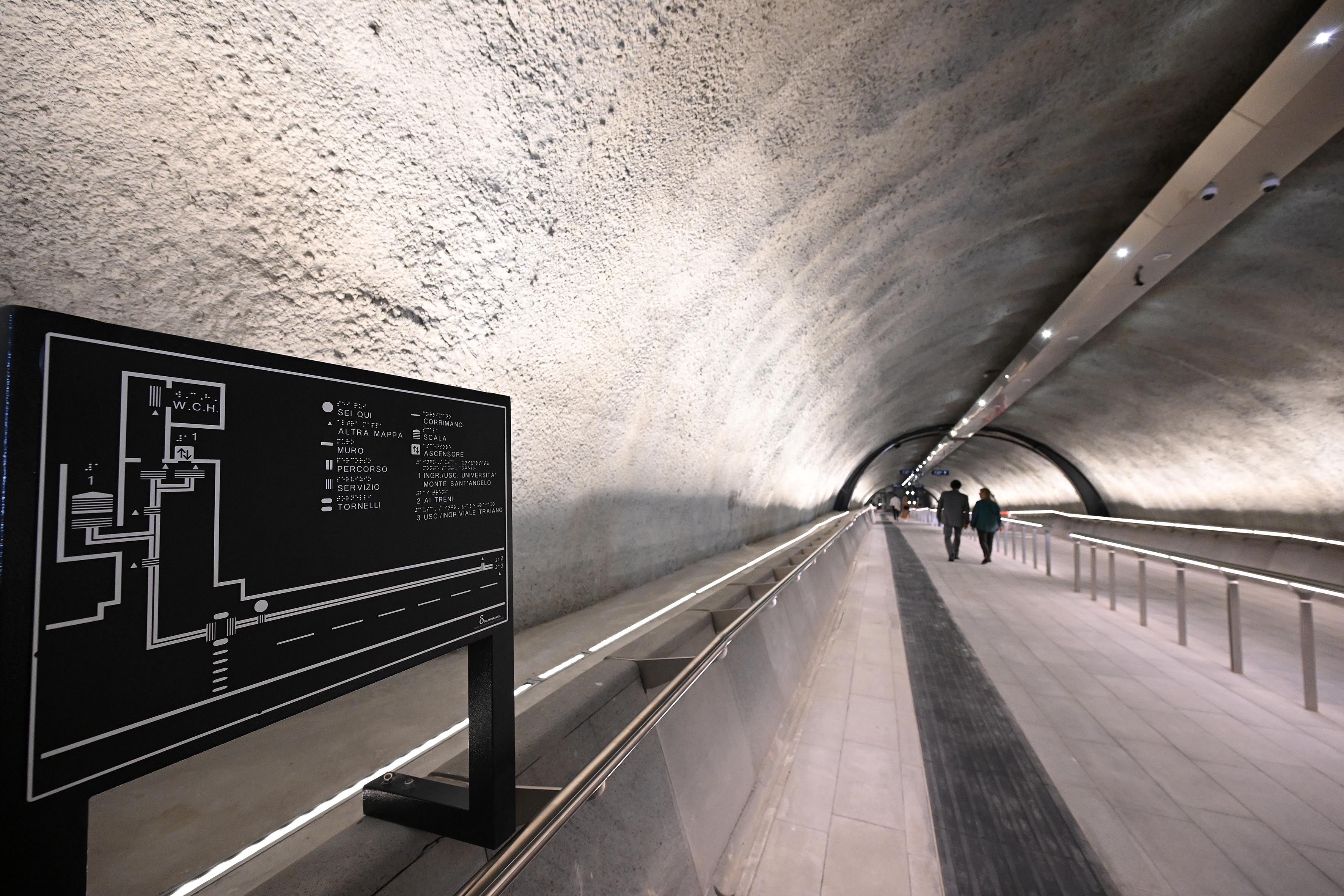 Sopralluogo per l'apertura della stazione di Monte Sant'Angelo della Linea 7 della Metropolitana di Napoli