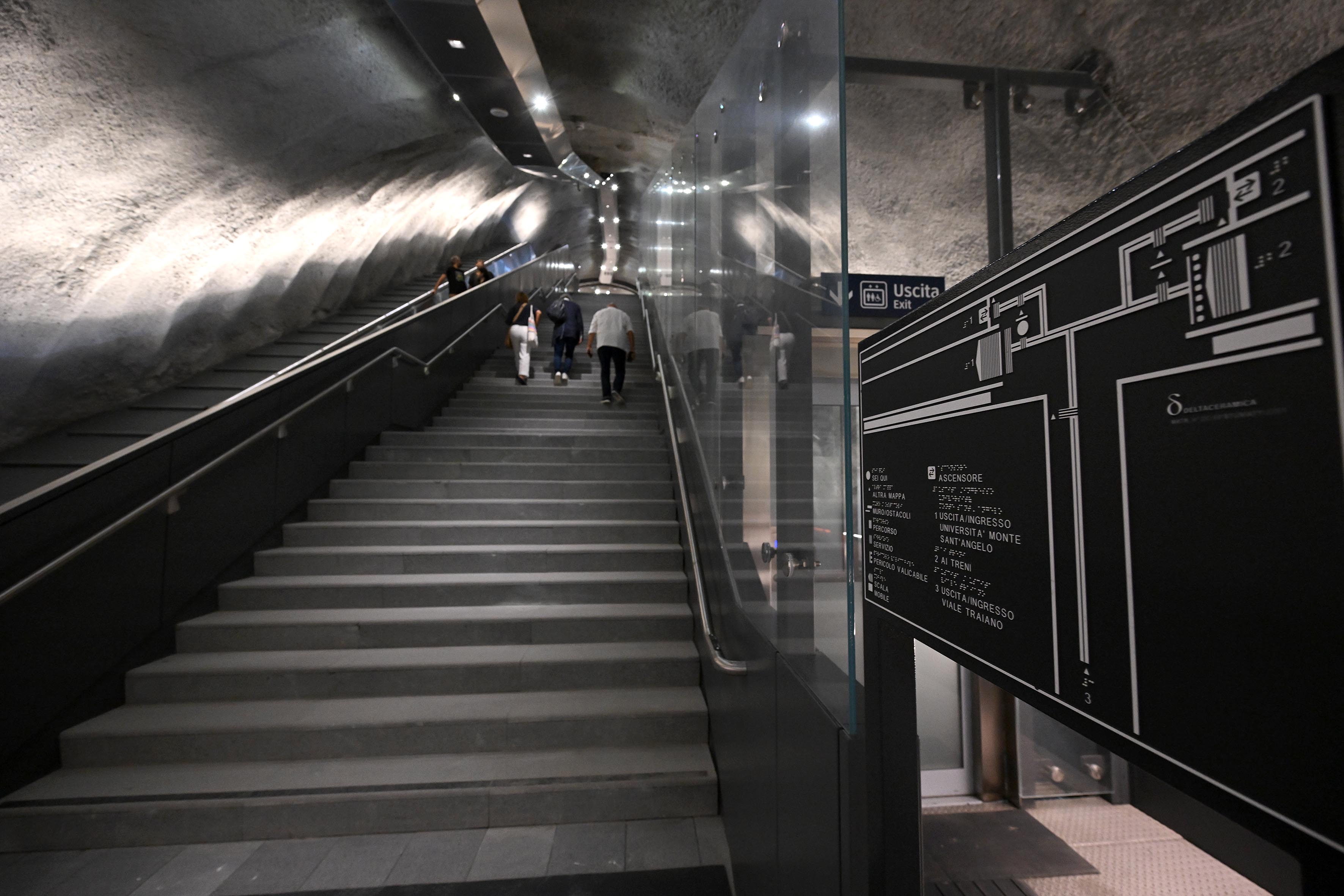 Sopralluogo per l'apertura della stazione di Monte Sant'Angelo della Linea 7 della Metropolitana di Napoli