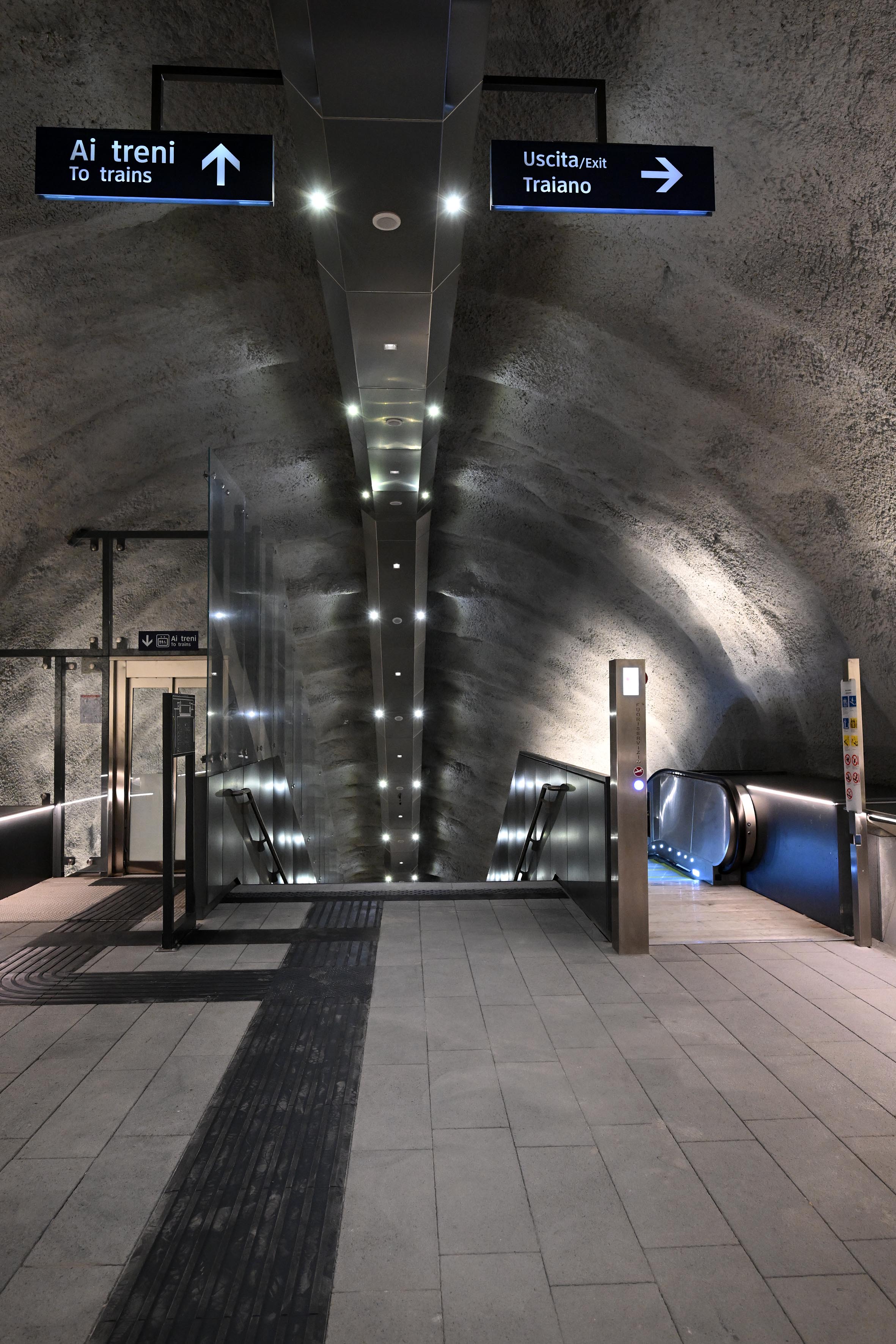Sopralluogo per l'apertura della stazione di Monte Sant'Angelo della Linea 7 della Metropolitana di Napoli