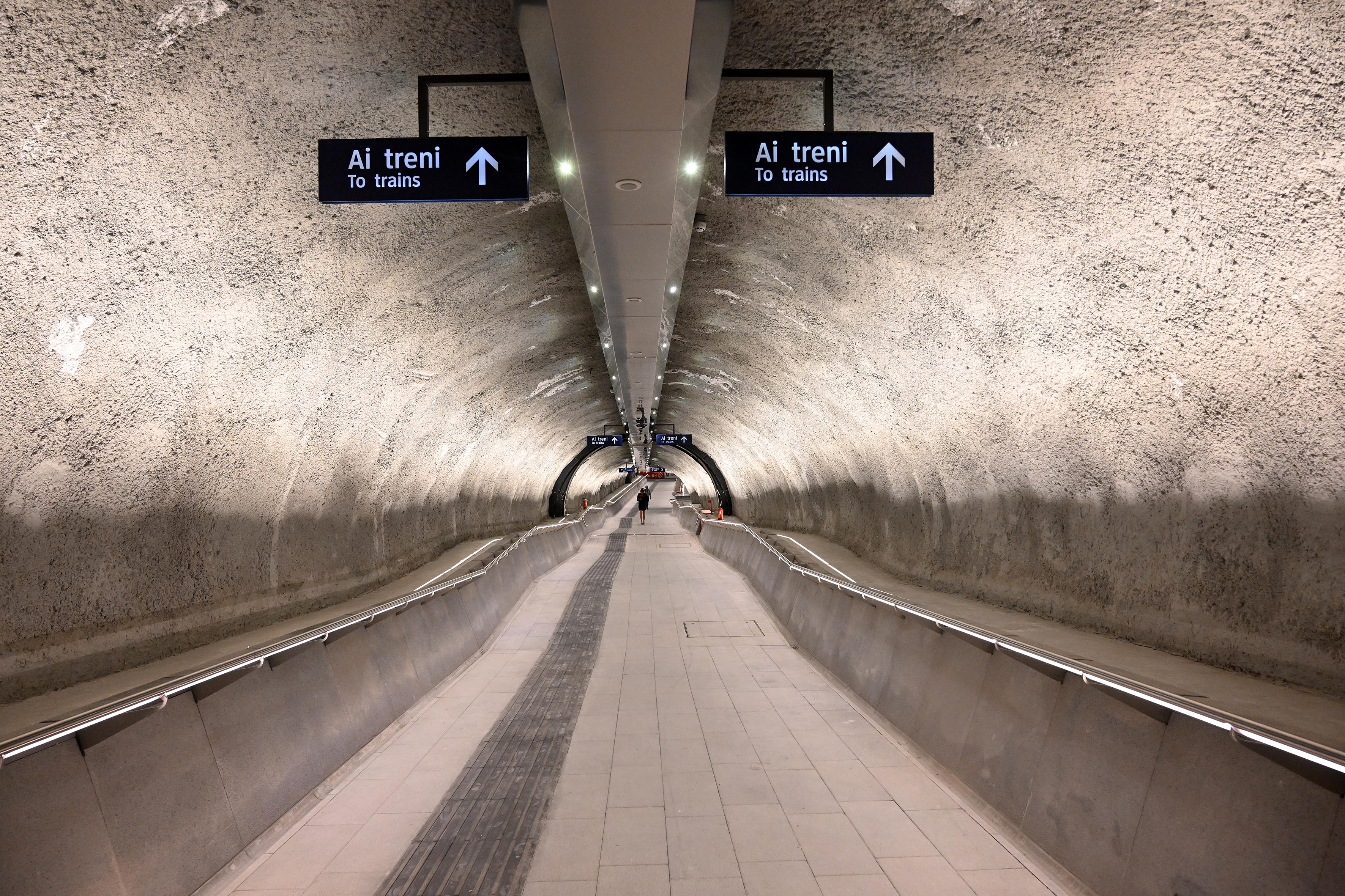 Sopralluogo per l'apertura della stazione di Monte Sant'Angelo della Linea 7 della Metropolitana di Napoli