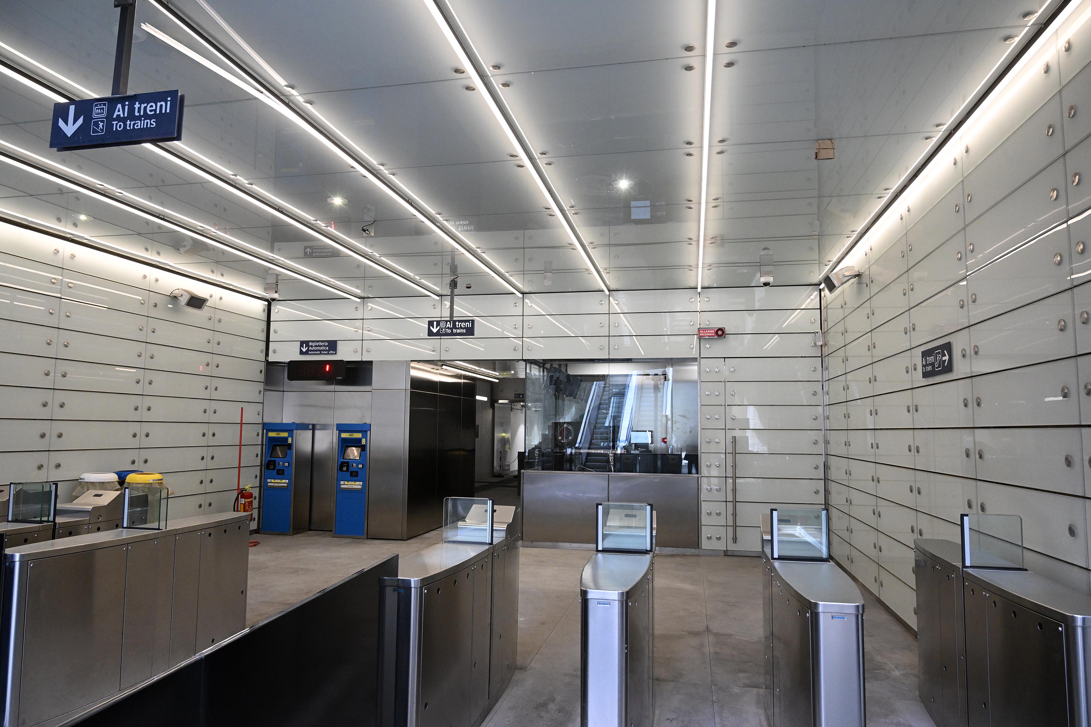 Sopralluogo per l'apertura della stazione di Monte Sant'Angelo della Linea 7 della Metropolitana di Napoli