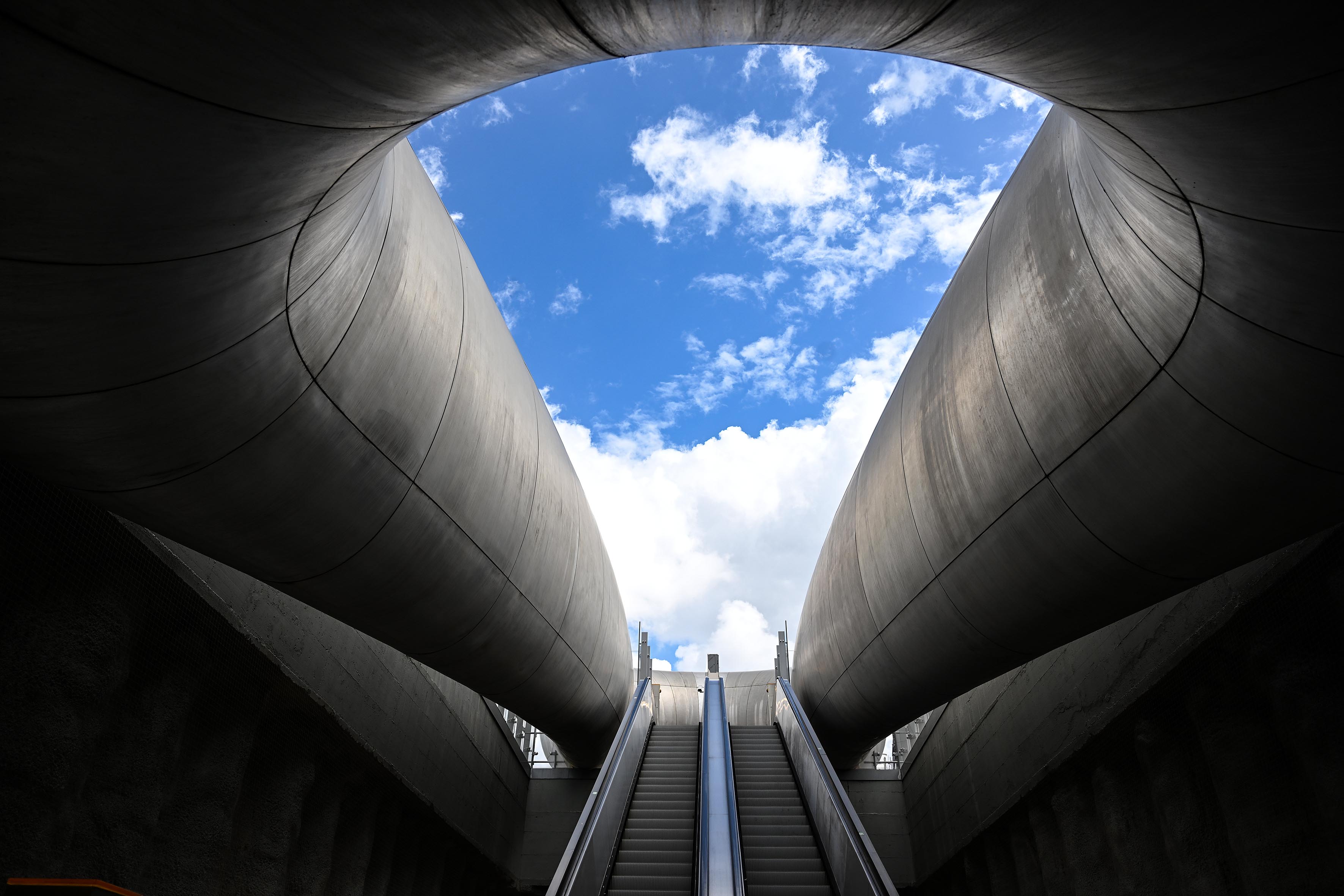 Sopralluogo per l'apertura della stazione di Monte Sant'Angelo della Linea 7 della Metropolitana di Napoli