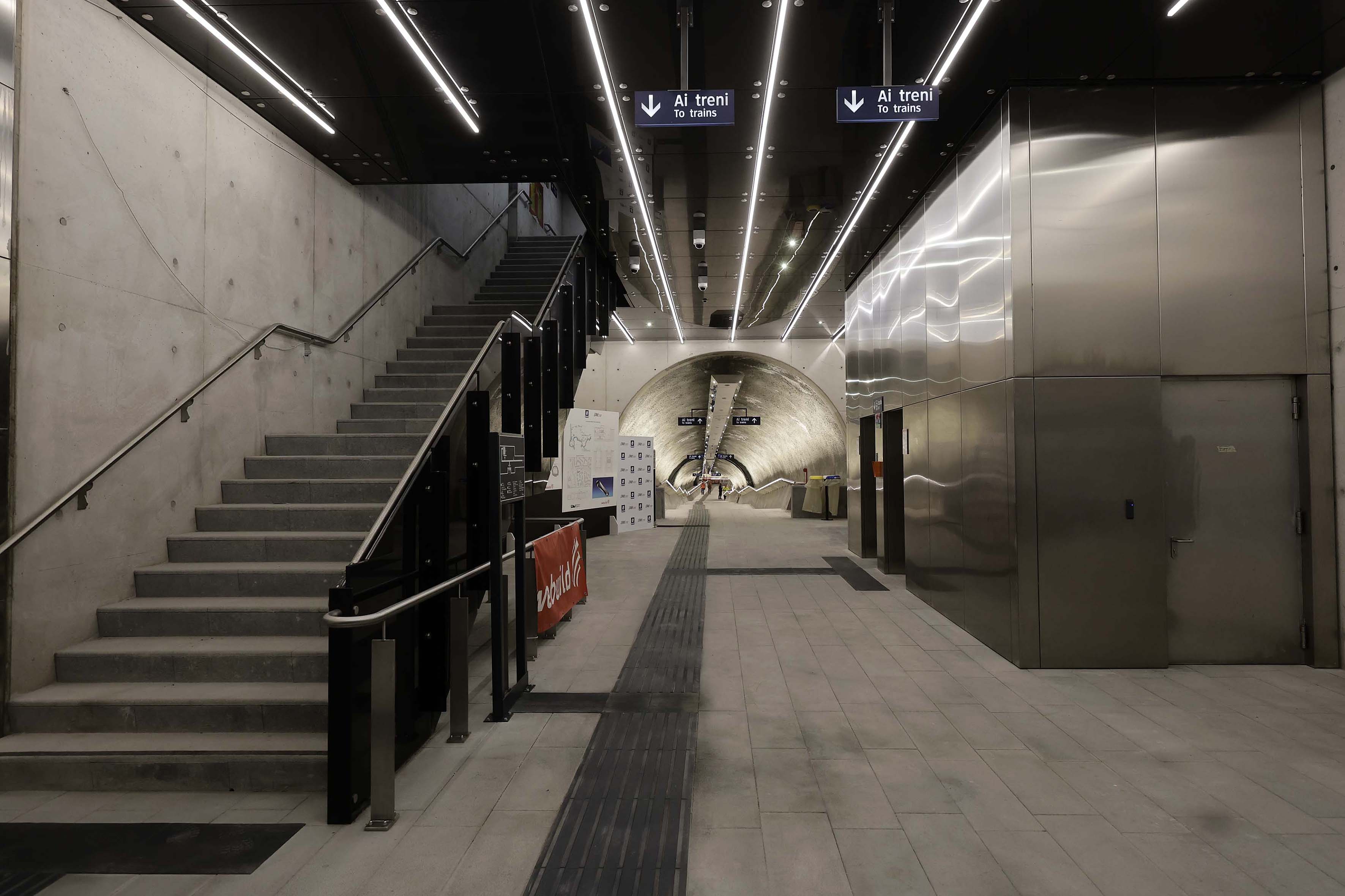 Sopralluogo per l'apertura della stazione di Monte Sant'Angelo della Linea 7 della Metropolitana di Napoli