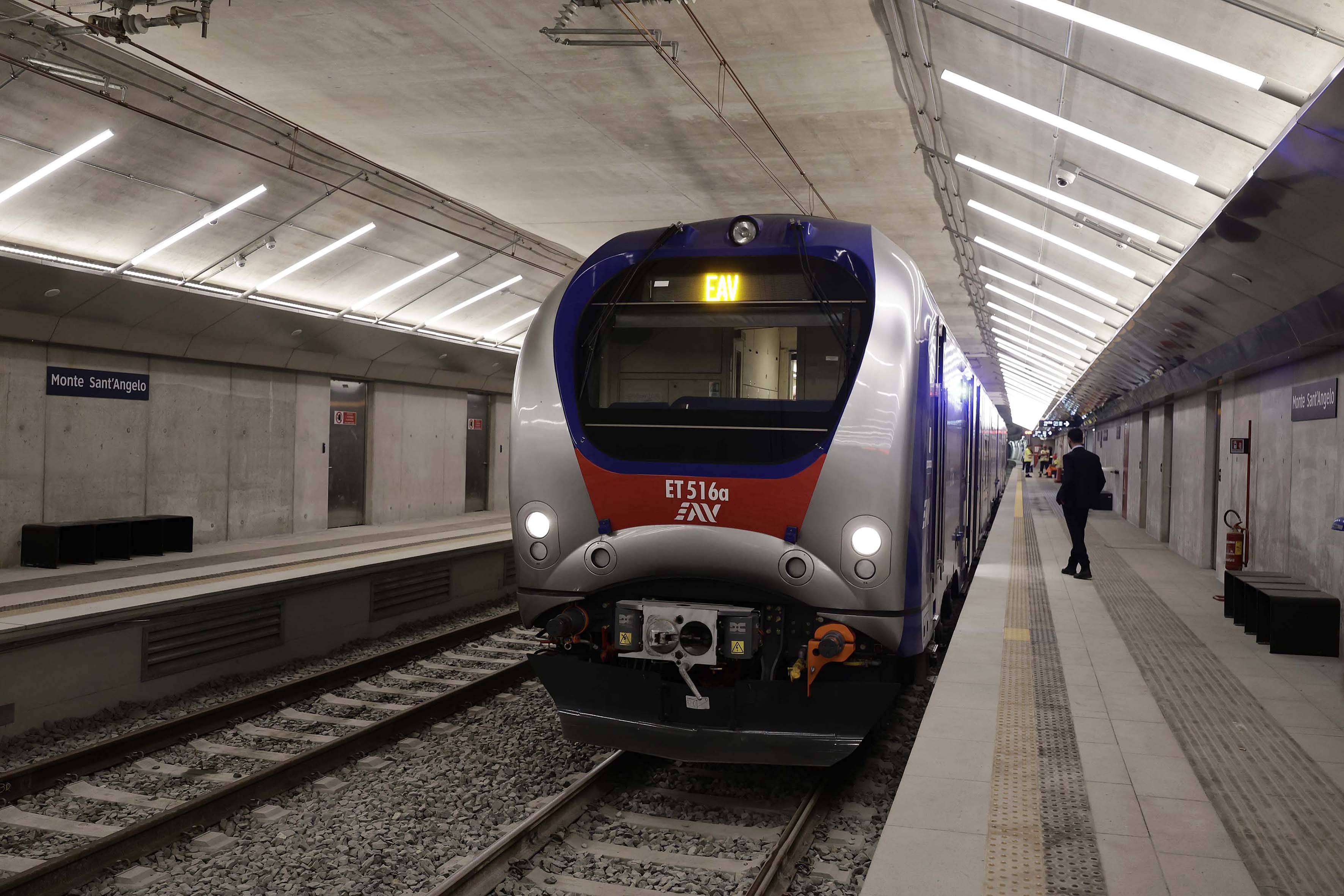 Sopralluogo per l'apertura della stazione di Monte Sant'Angelo della Linea 7 della Metropolitana di Napoli