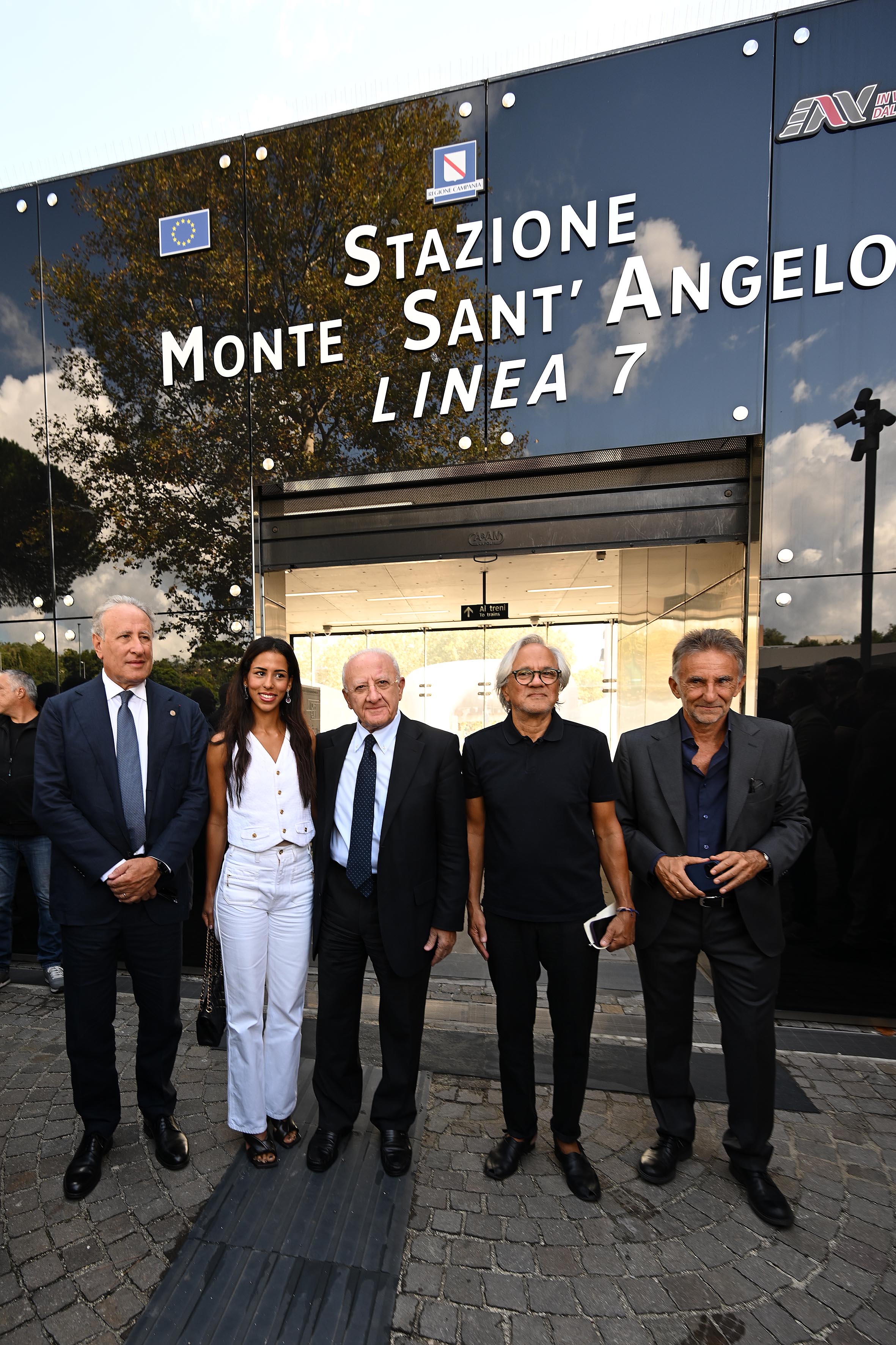 Sopralluogo per l'apertura della stazione di Monte Sant'Angelo della Linea 7 della Metropolitana di Napoli