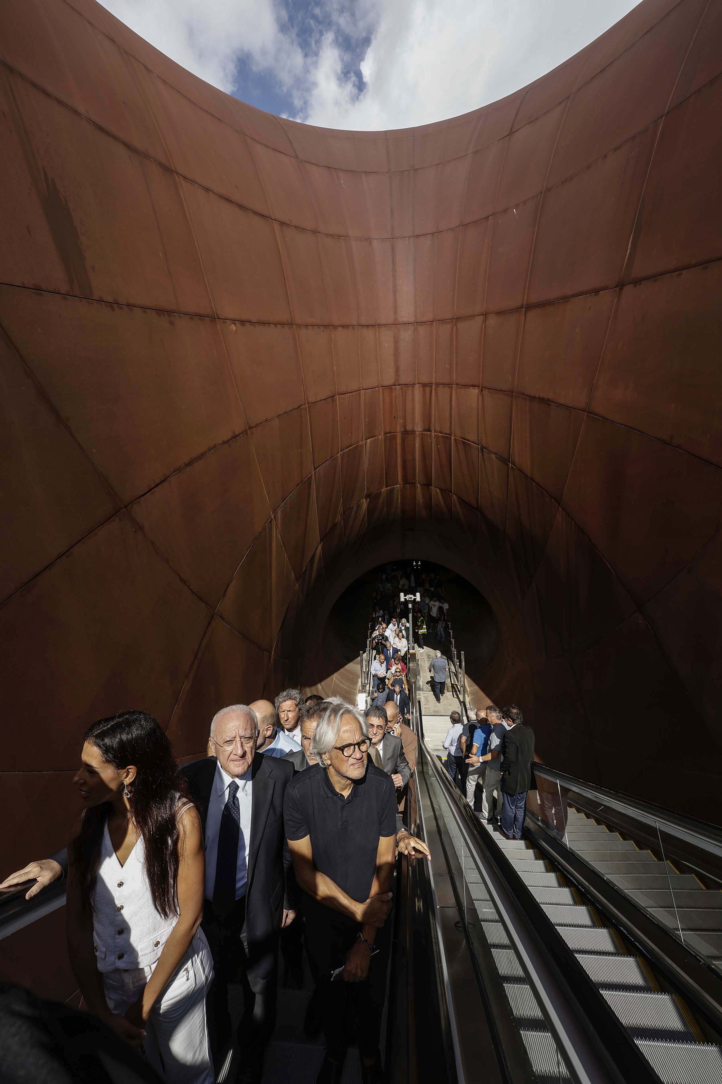 Sopralluogo per l'apertura della stazione di Monte Sant'Angelo della Linea 7 della Metropolitana di Napoli