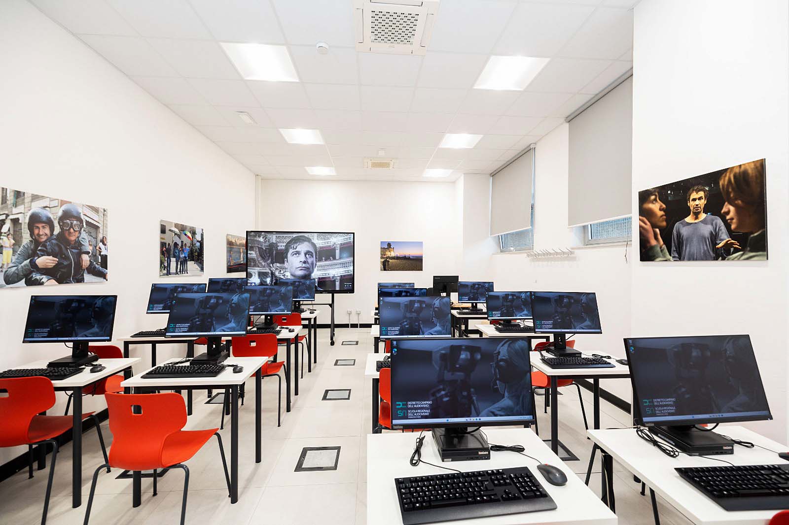 Inaugurazione della prima delle tre aree operative del Distretto Campano dell’Audiovisivo