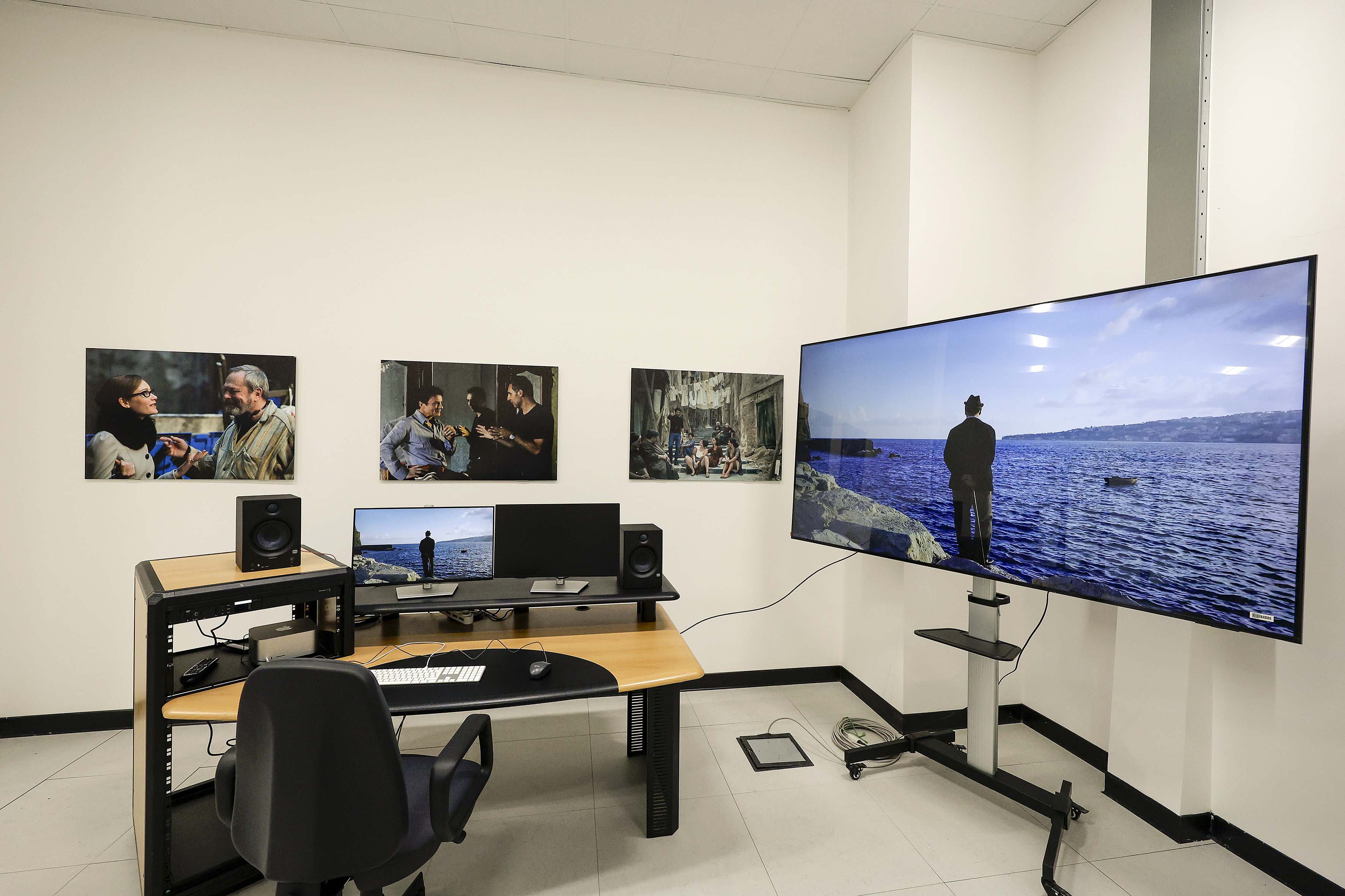 Inaugurazione della prima delle tre aree operative del Distretto Campano dell’Audiovisivo