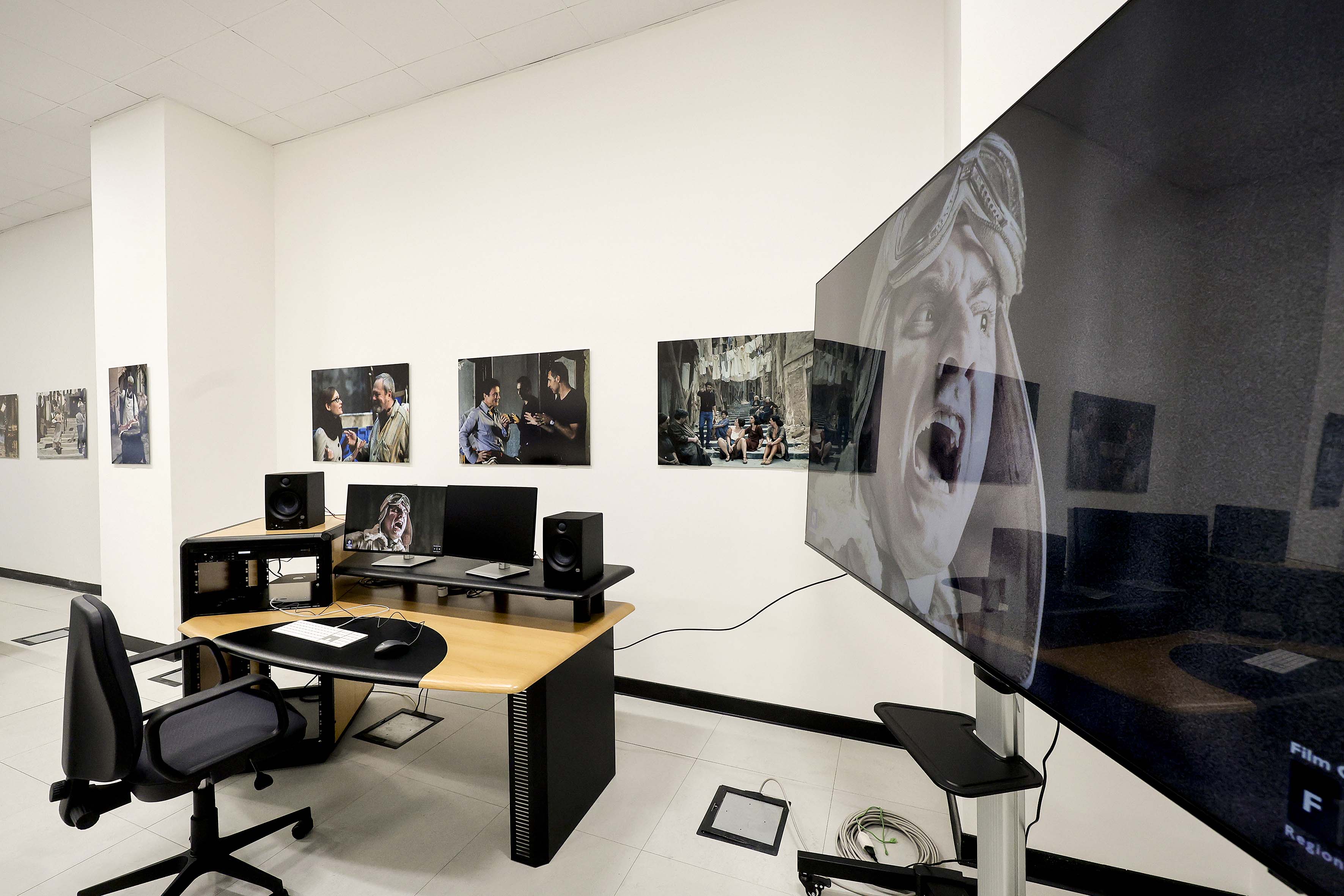 Inaugurazione della prima delle tre aree operative del Distretto Campano dell’Audiovisivo