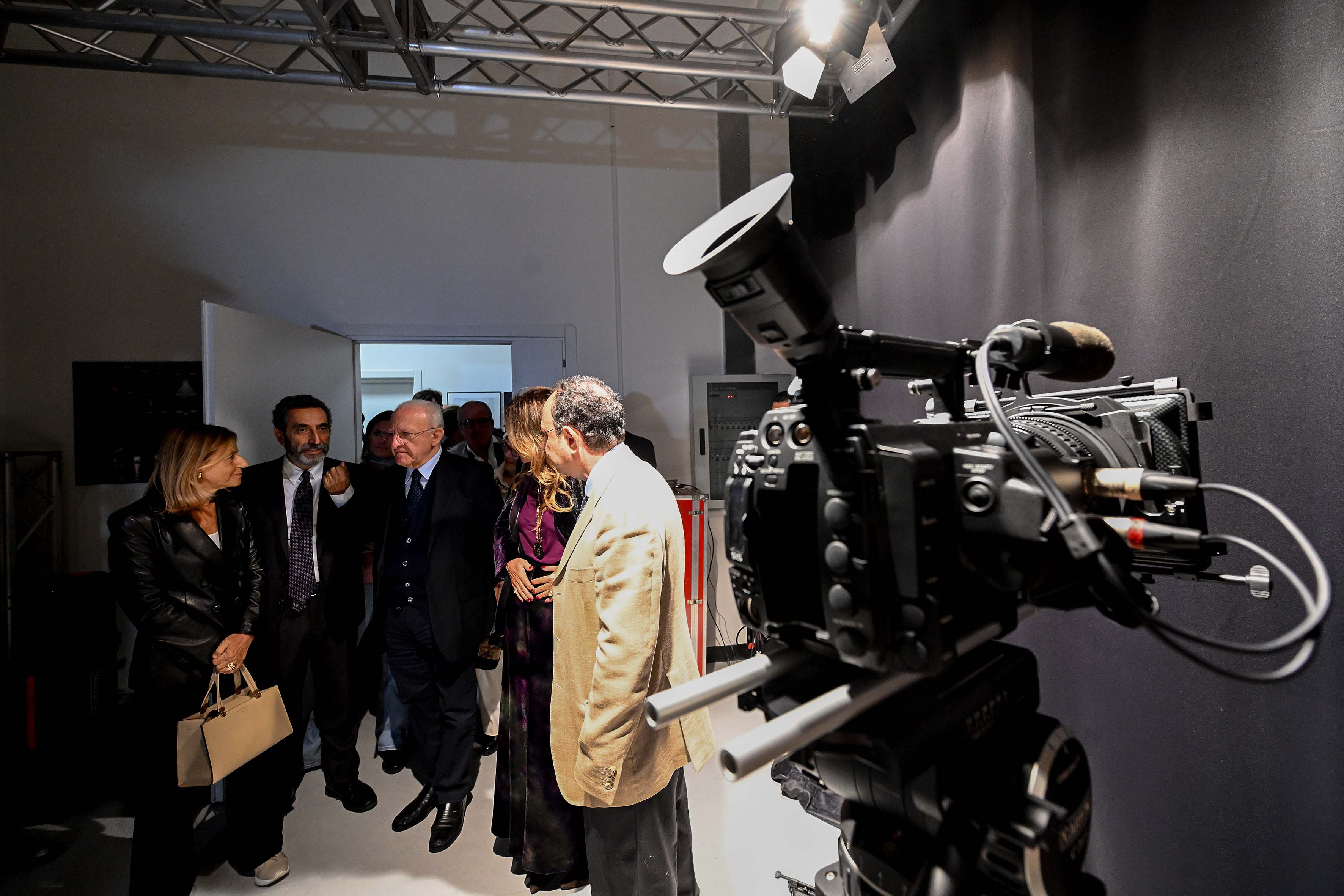 Inaugurazione della prima delle tre aree operative del Distretto Campano dell’Audiovisivo