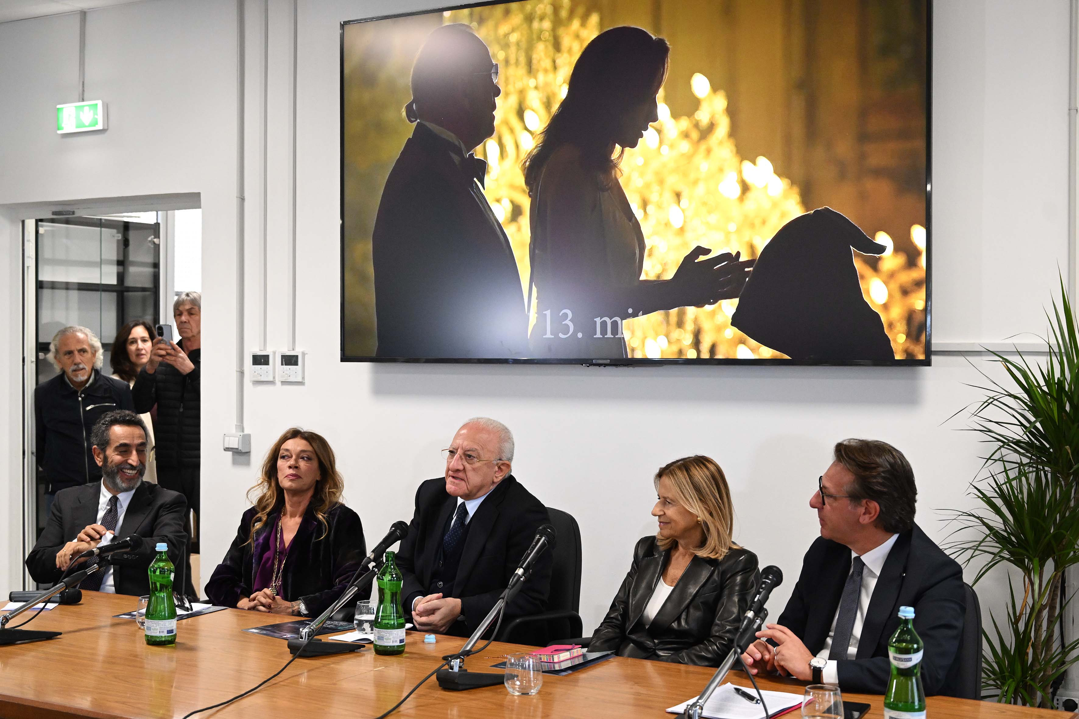 Inaugurazione della prima delle tre aree operative del Distretto Campano dell’Audiovisivo