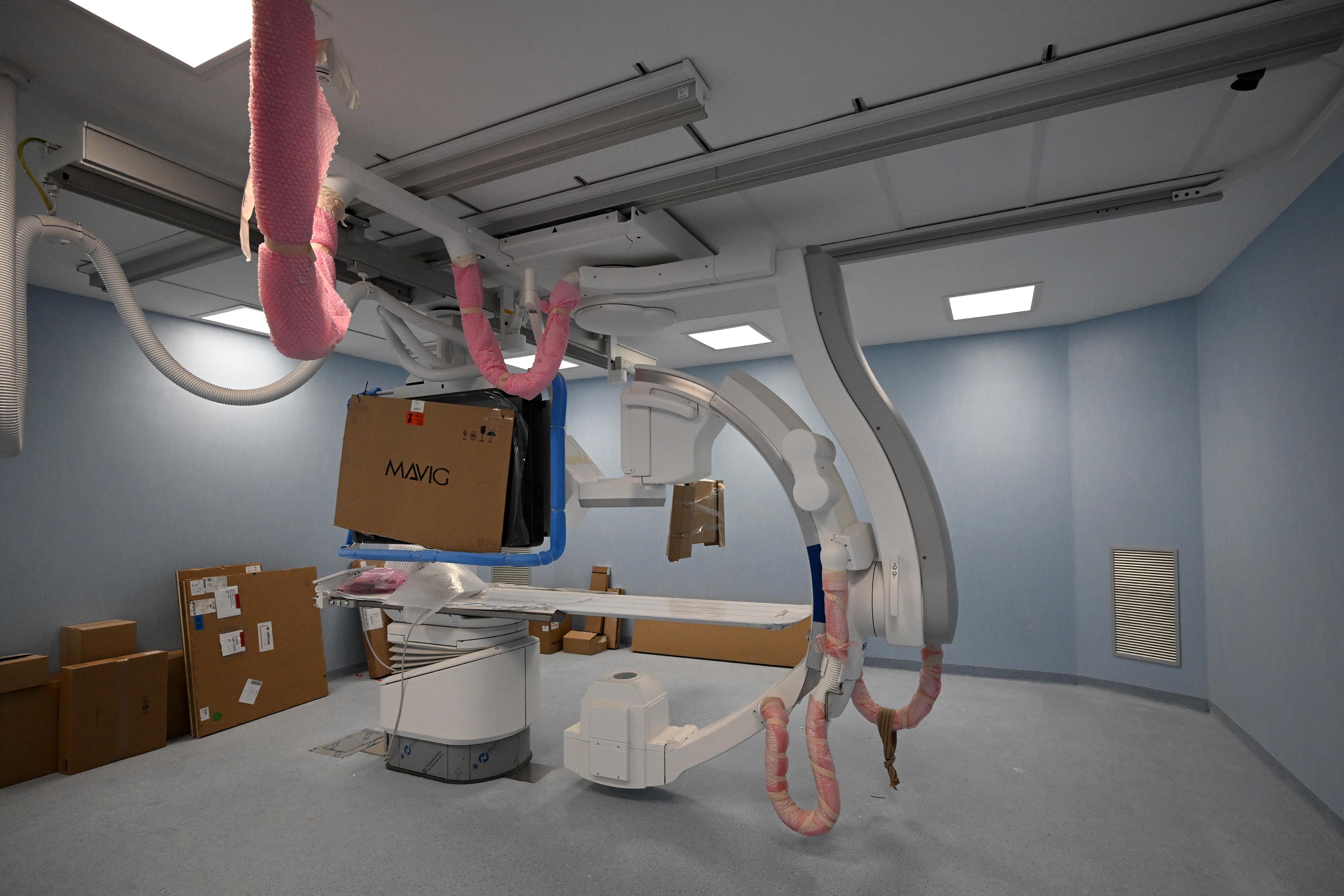 Sopralluogo alle nuove strutture dell'Ospedale Cardarelli