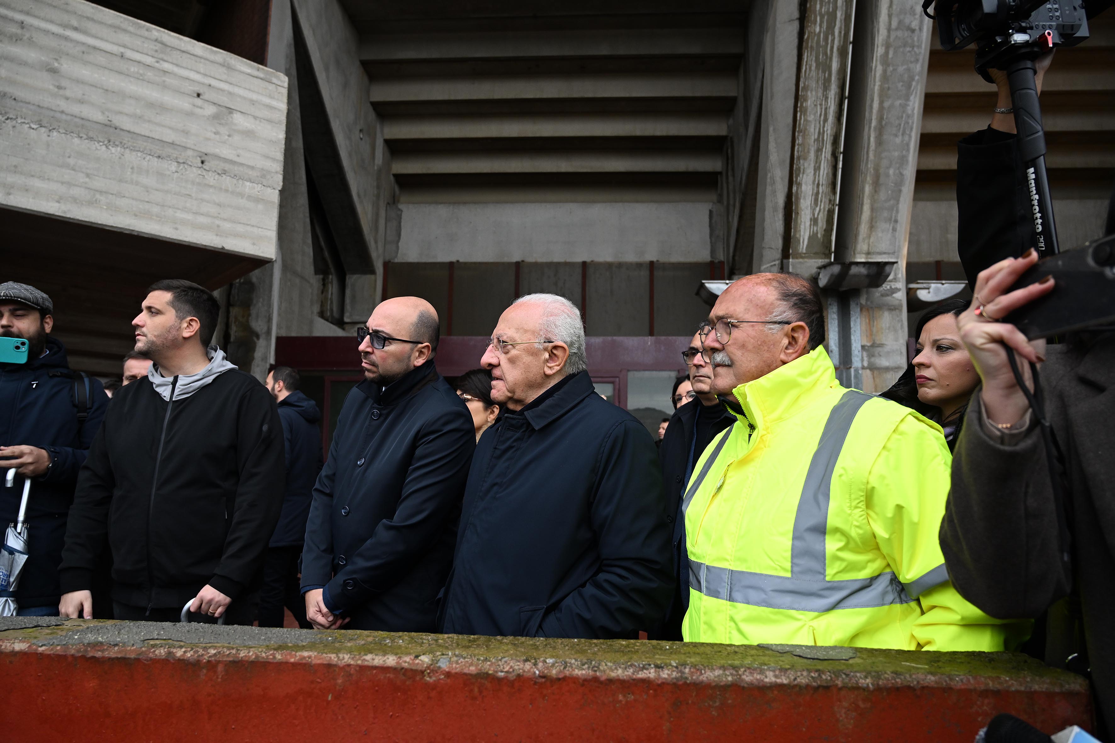 21/11/2025 - Avvio demolizioni per il rifacimento dello stadio Arechi