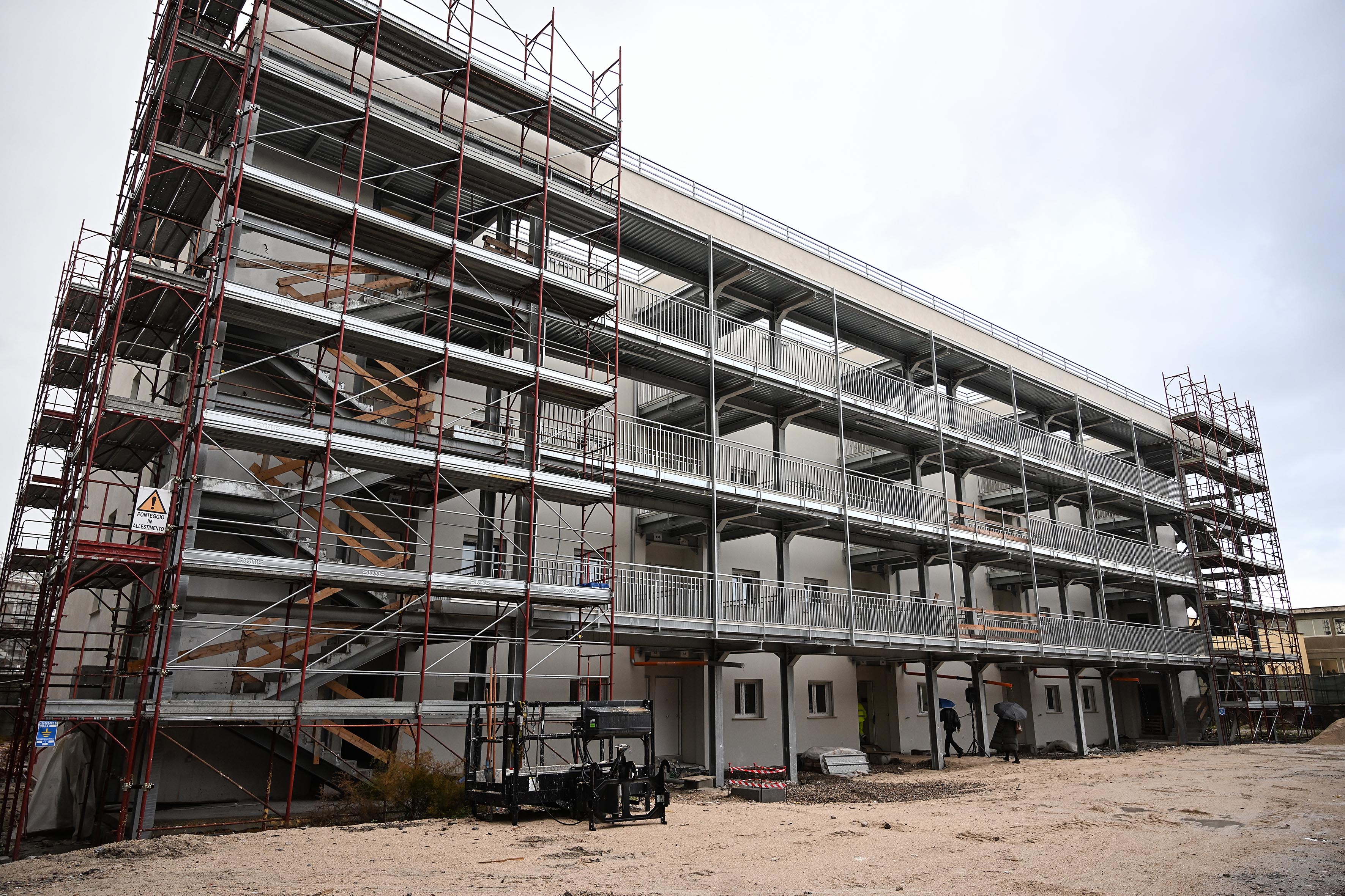 Sopralluogo cantiere edilizia popolare - Rione Amicizia