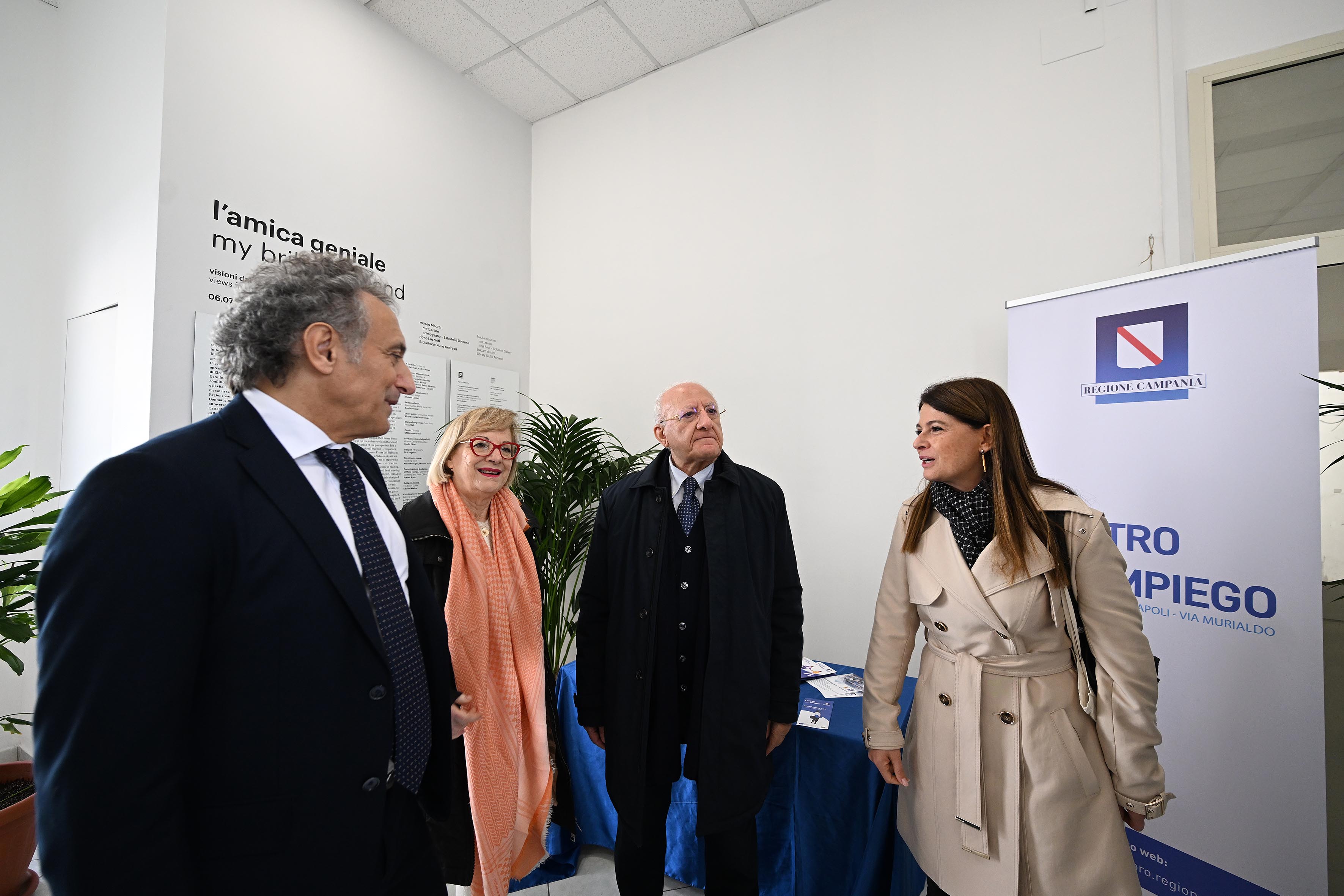 Inaugurazione Centro per l'impiego Rione Luzzatti - Napoli
