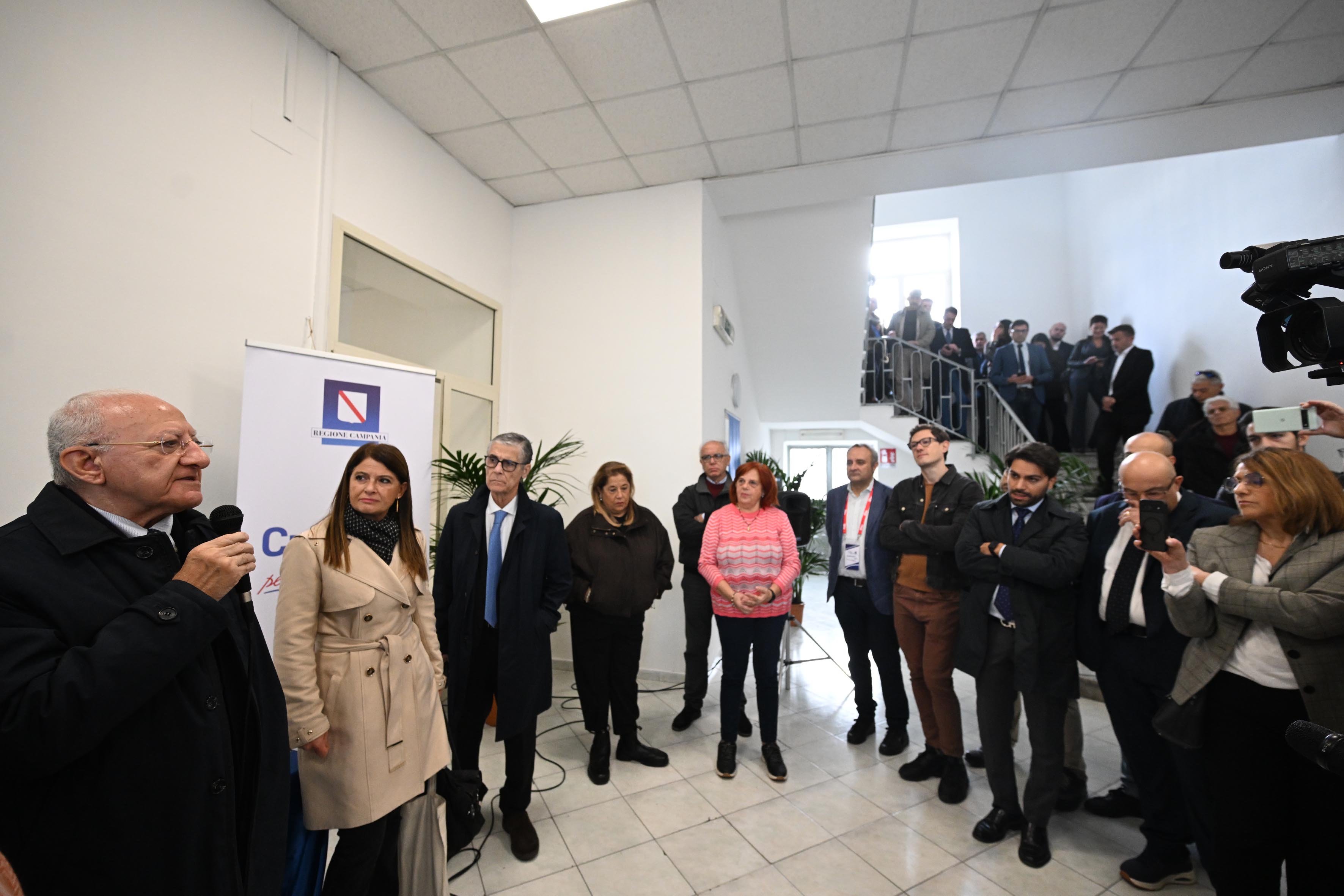 Inaugurazione Centro per l'impiego Rione Luzzatti - Napoli