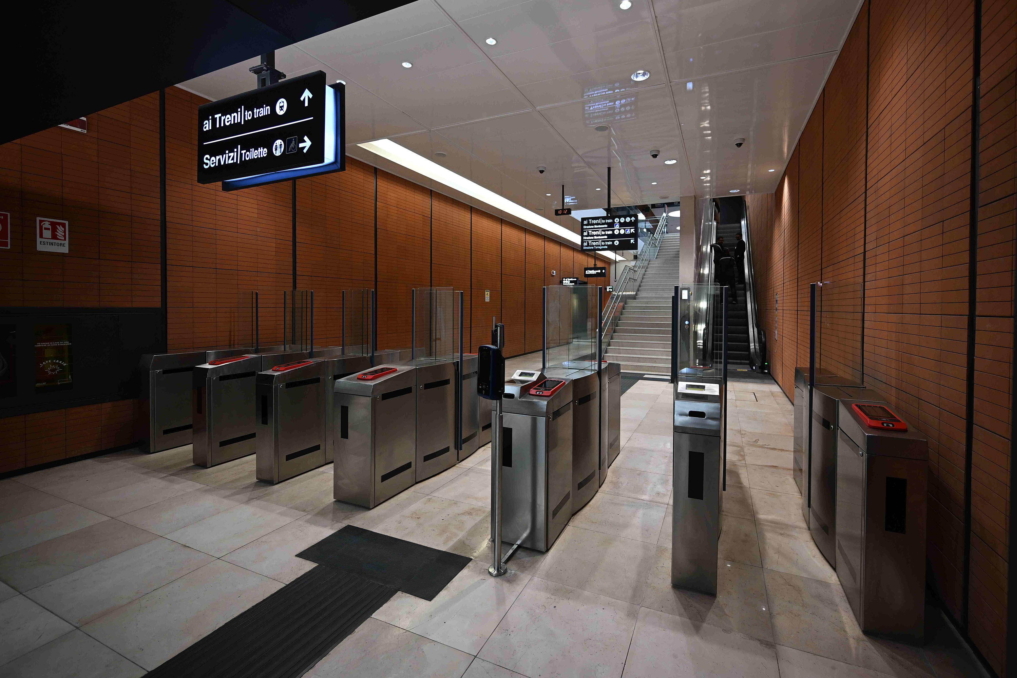 Inaugurazione della nuova stazione di Baia