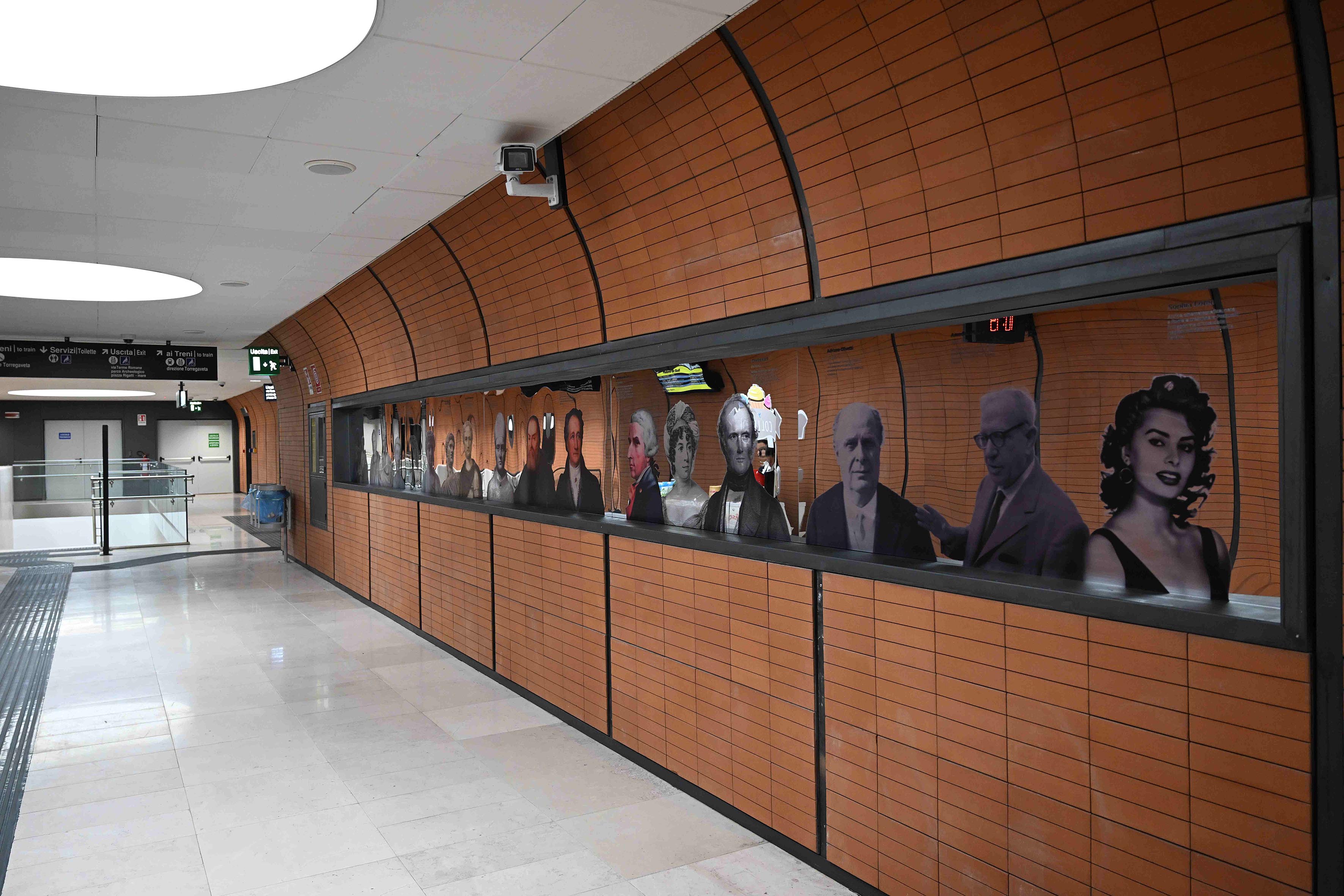 Inaugurazione della nuova stazione di Baia