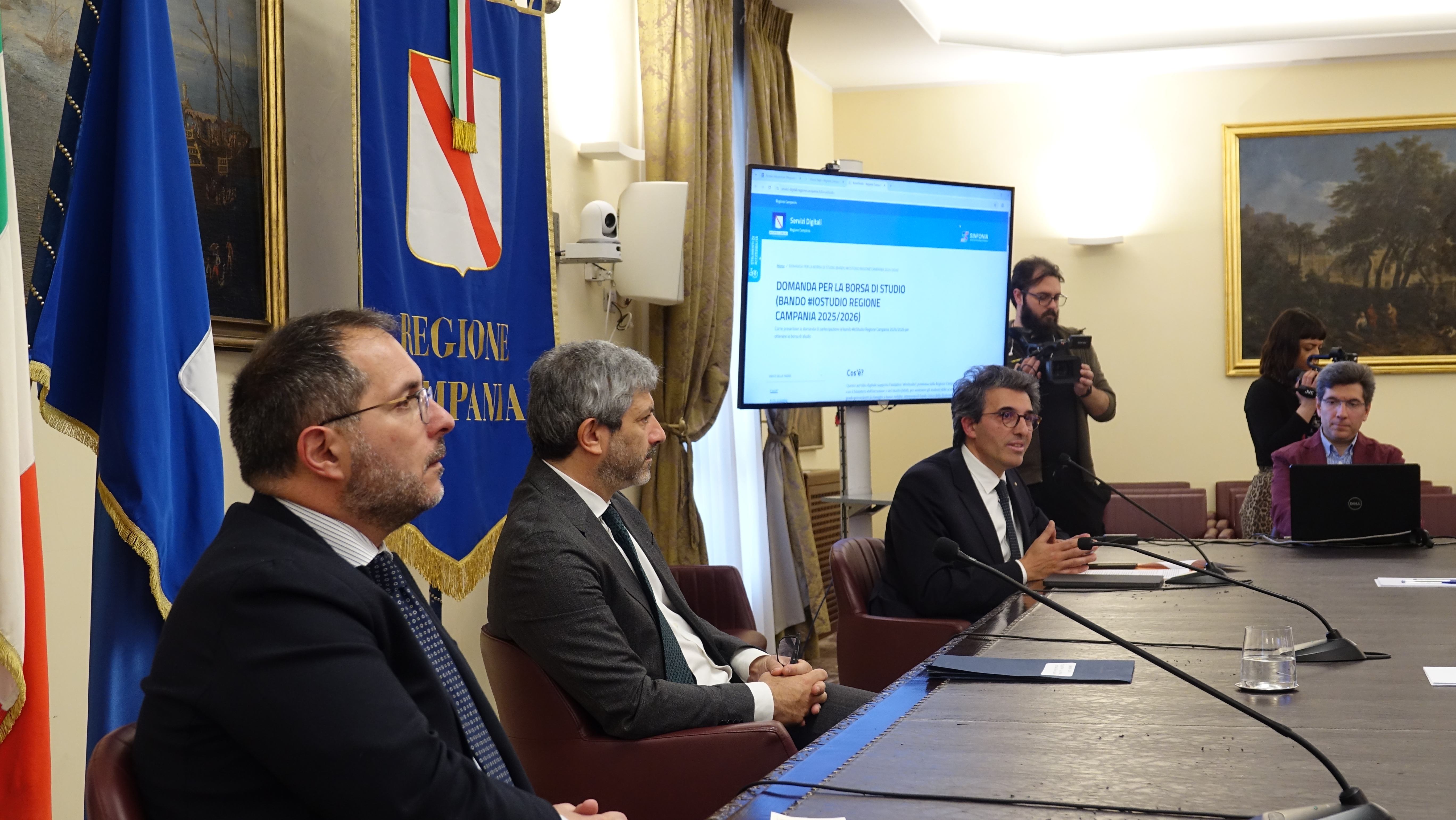 Presentazione del nuovo portale istituzionale della Regione Campania