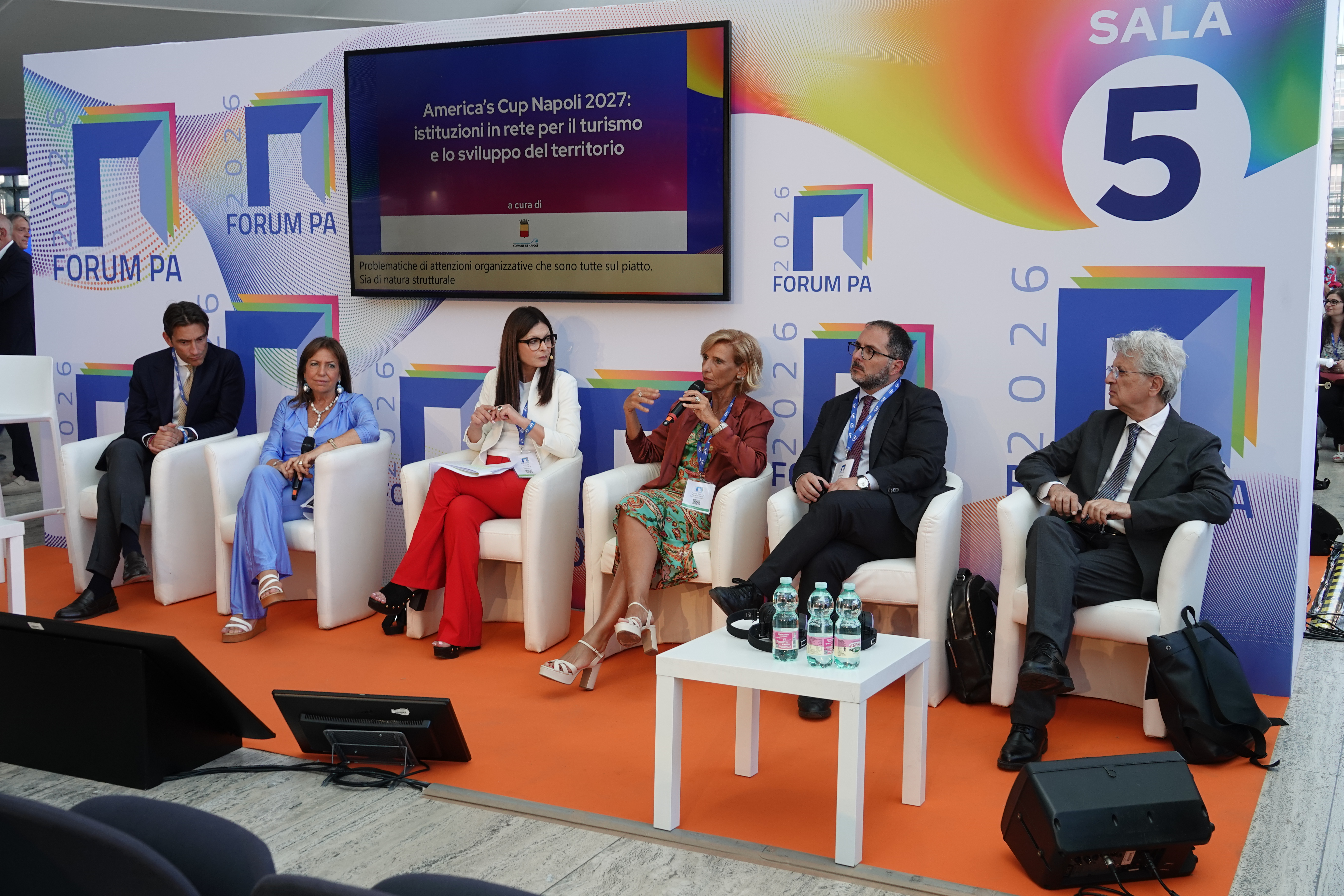 Forum PA, panel con assessori Maraio e Cutaia