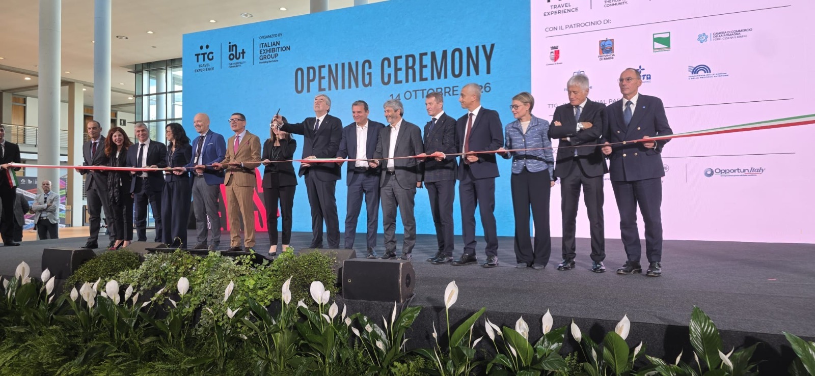 TTG 2026 inaugurazione stand Regione Campania