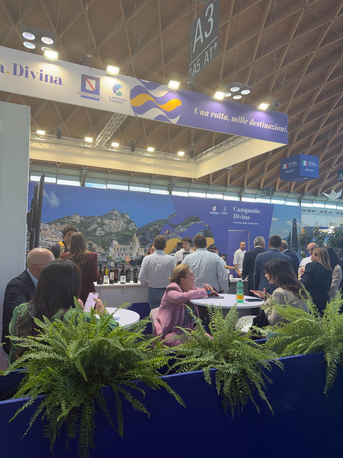 TTG 2026 inaugurazione stand Regione Campania