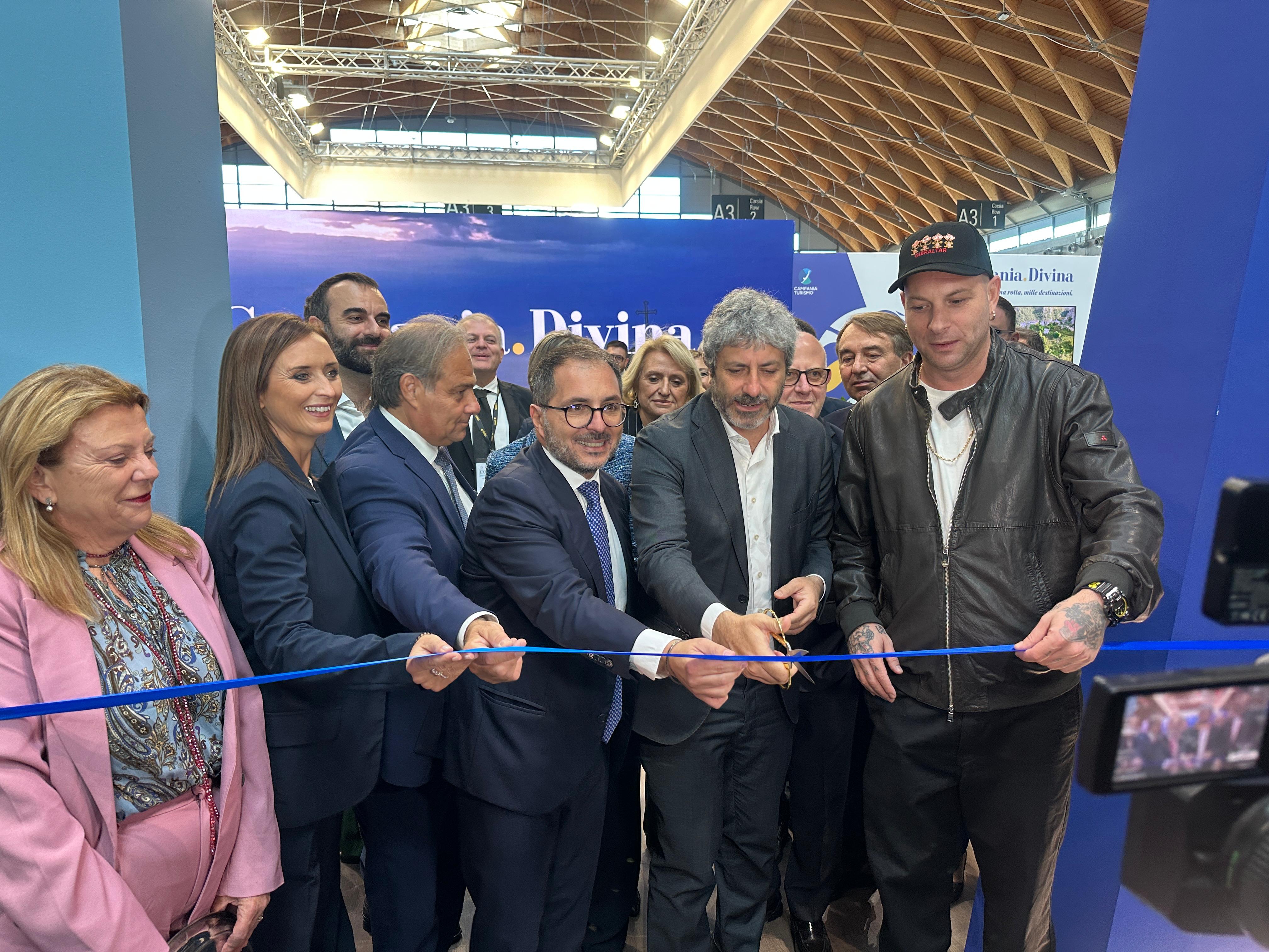 TTG 2026 inaugurazione stand Regione Campania