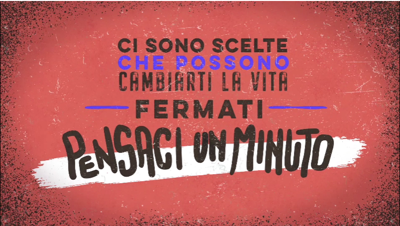 Fermati. Pensaci un minuto