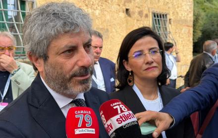 Roberto Fico e Angelica Saggese
