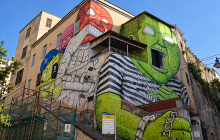 Blu, murale all’ex OPG di Materdei – Napoli, 2016