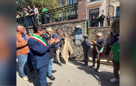 Inaugurazione dell'ufficio di Stio nella frazione di Gorga